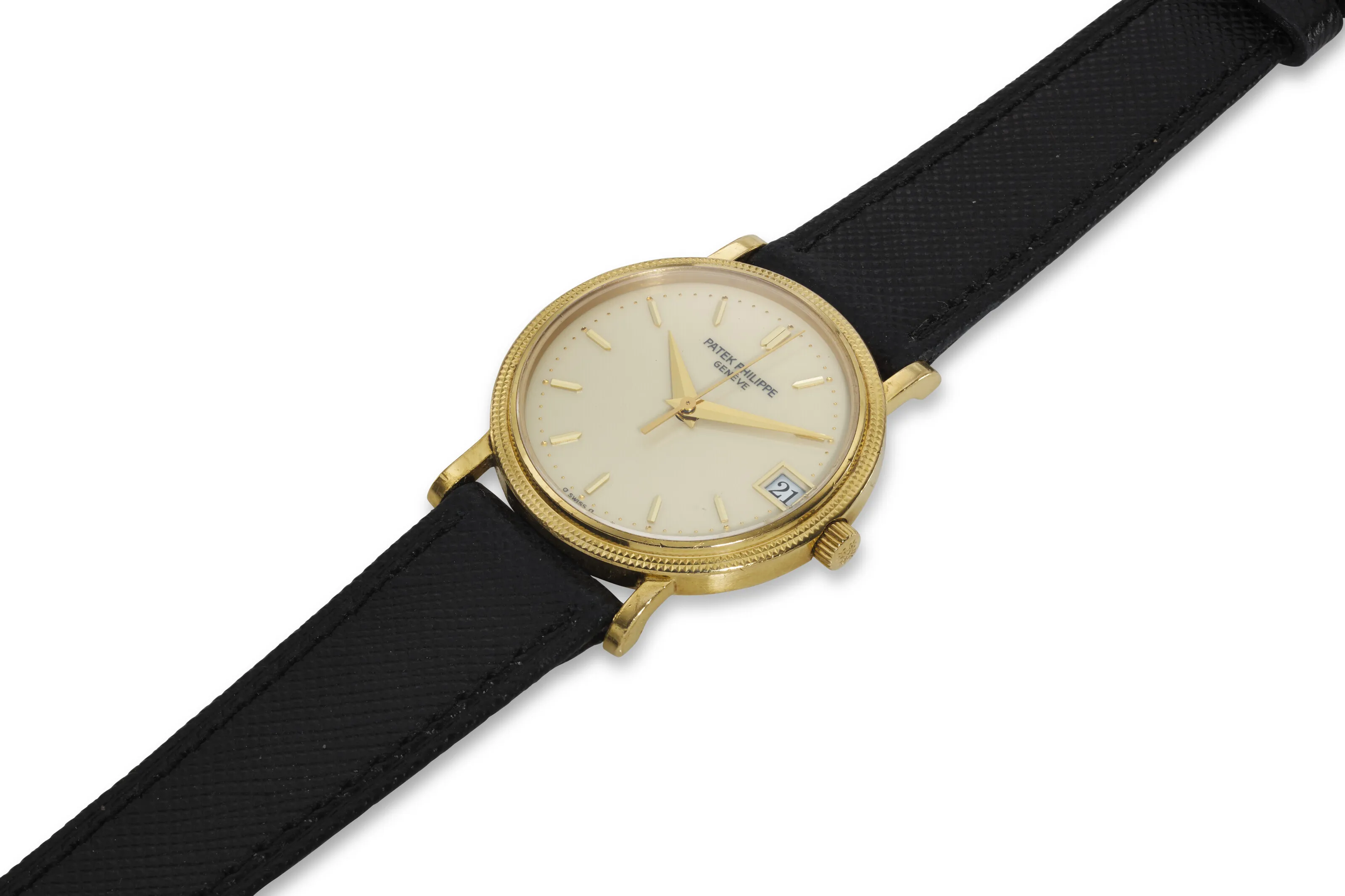 Patek Philippe Calatrava 3802/200 33mm Yellow gold Ivory 1