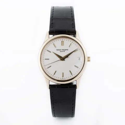 Patek Philippe Calatrava 3998J 34mm Yellow gold Silver