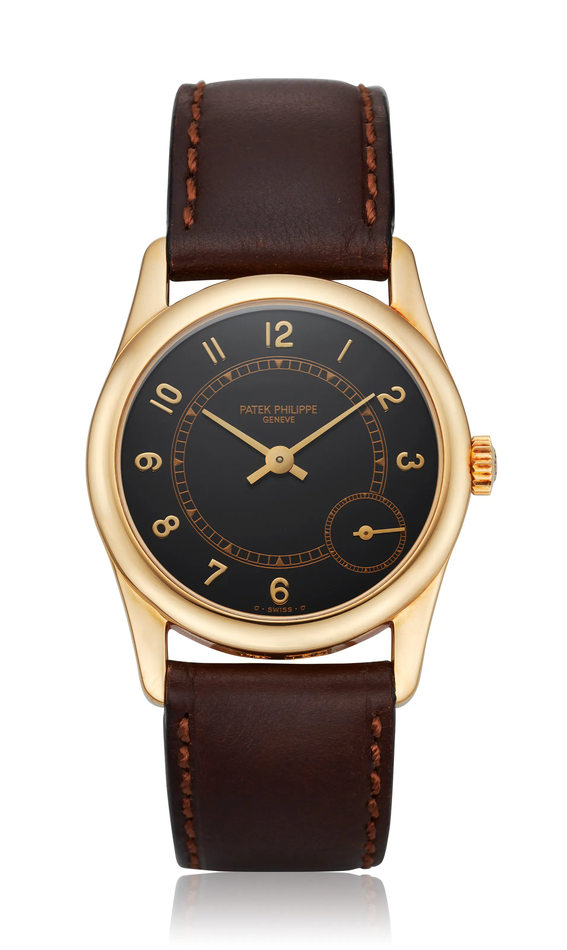 Patek Philippe Calatrava 5000 33.5mm Yellow gold Black