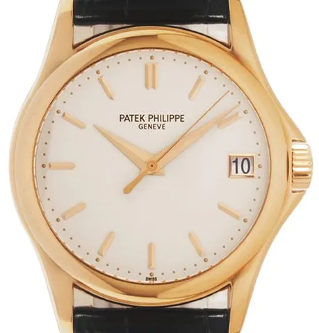 Patek Philippe Calatrava 5127R-001 37mm Rose gold Silver