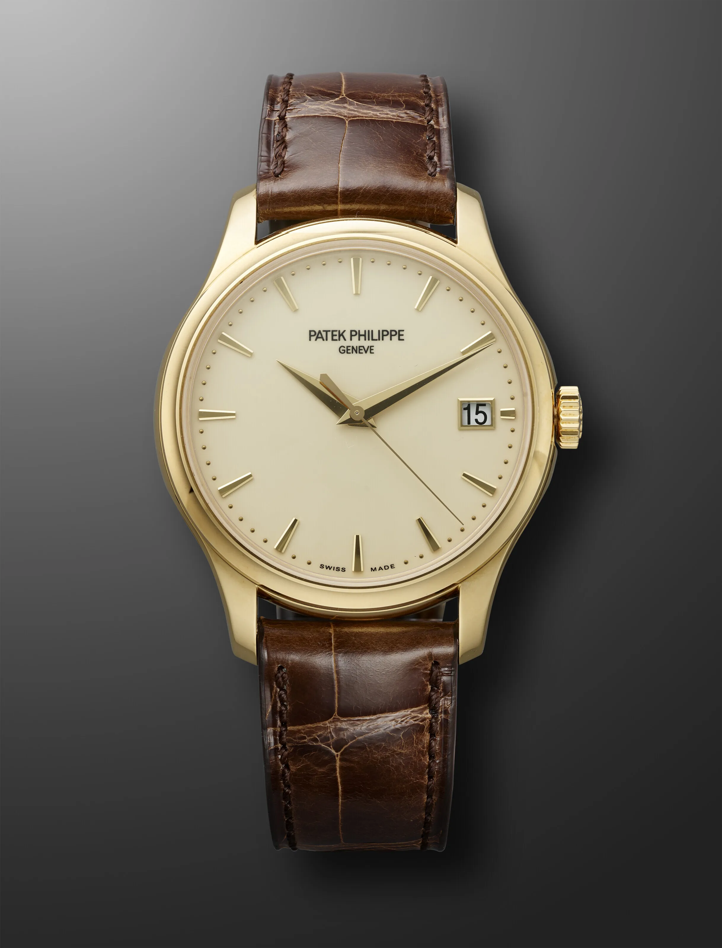 Patek Philippe Calatrava 5227J-001 39mm Yellow gold Ivory