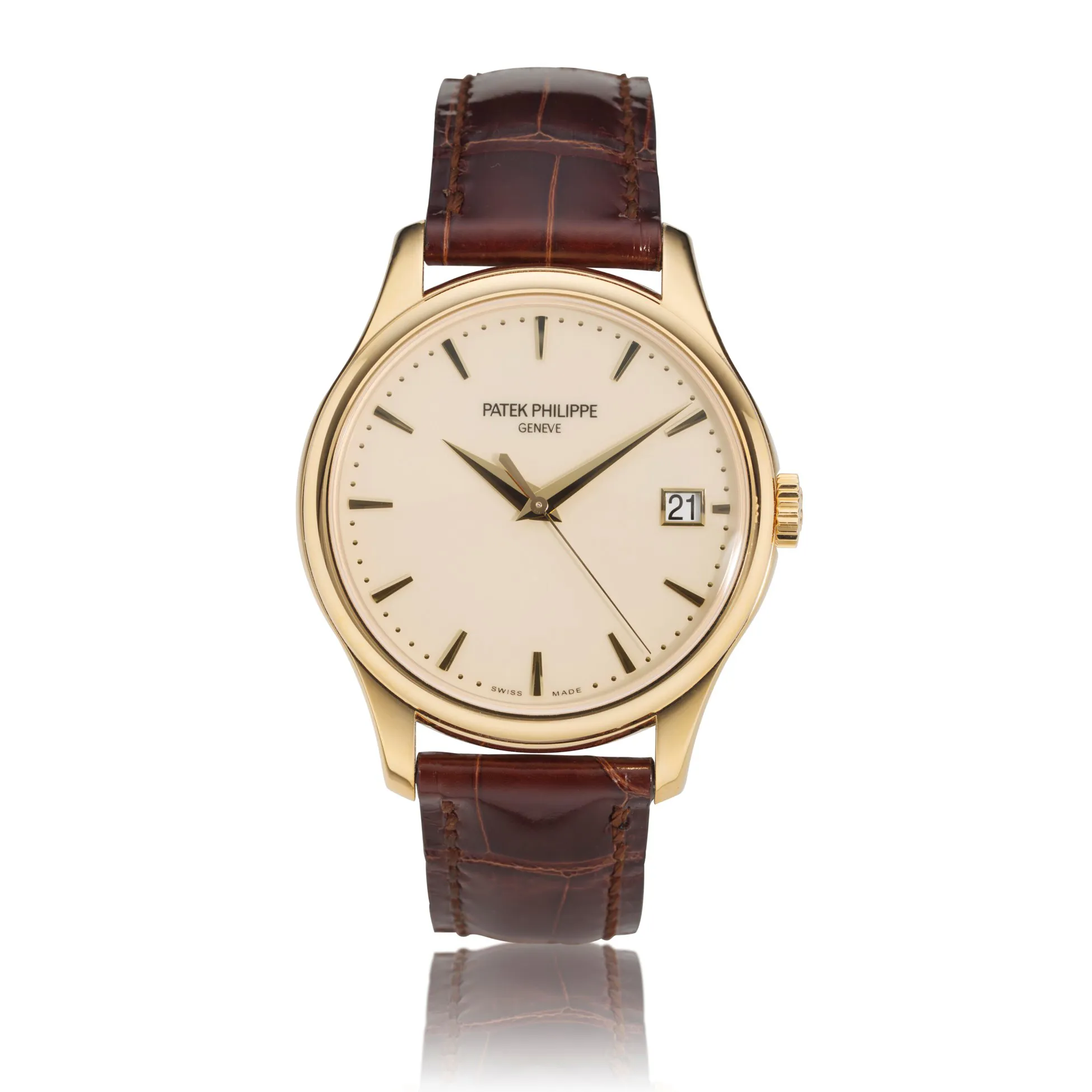 Patek Philippe Calatrava 5227J 39mm Rose gold Ivory