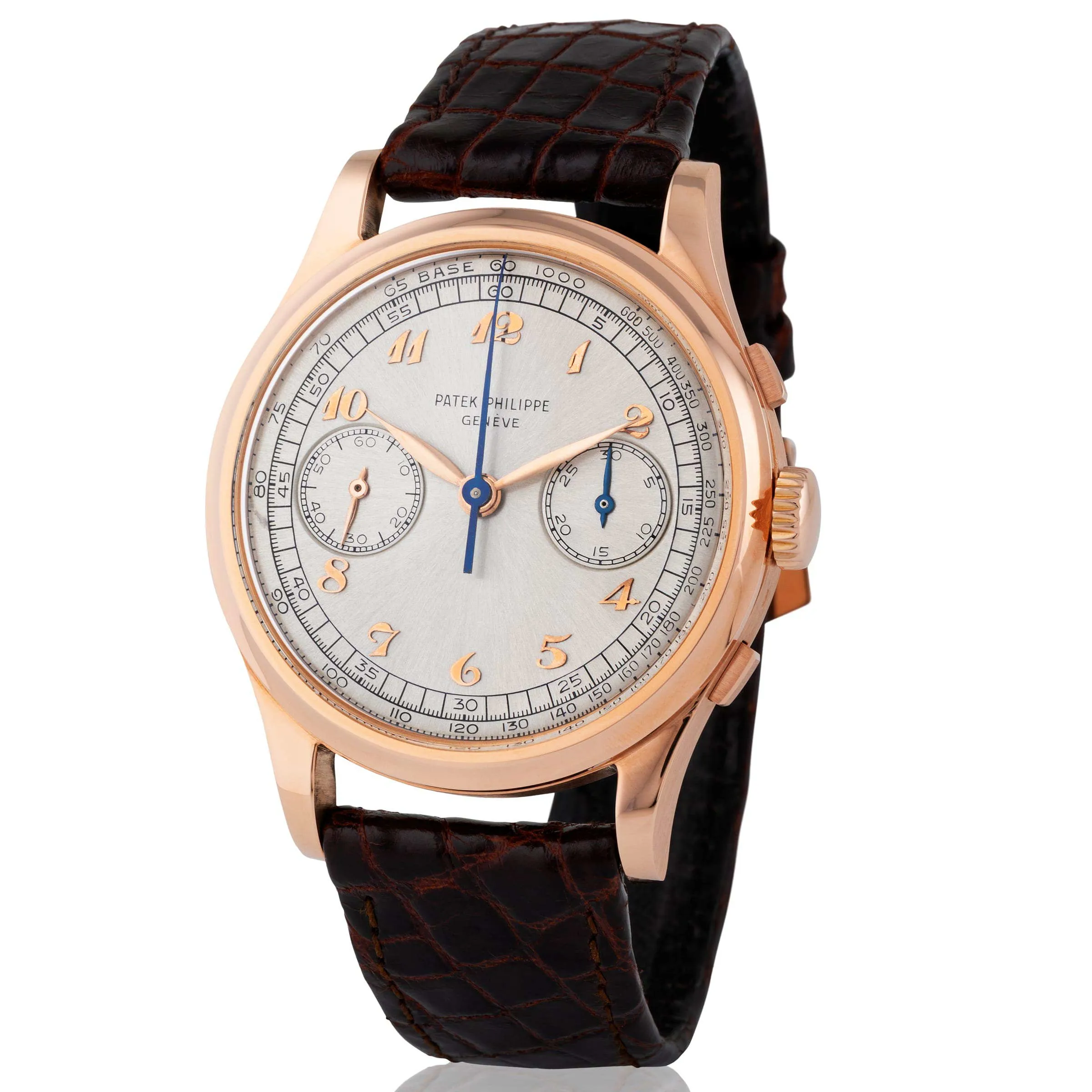 Patek Philippe Chronograph 530 36.5mm Rose gold White