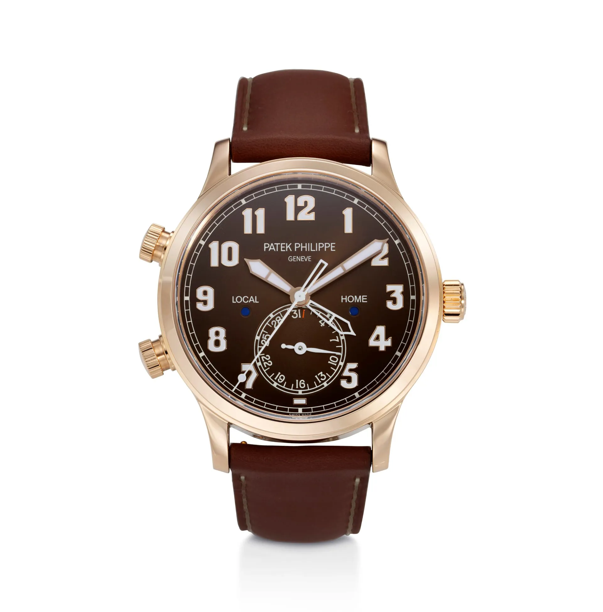 Patek Philippe Calatrava 5524 42mm Rose gold Brown