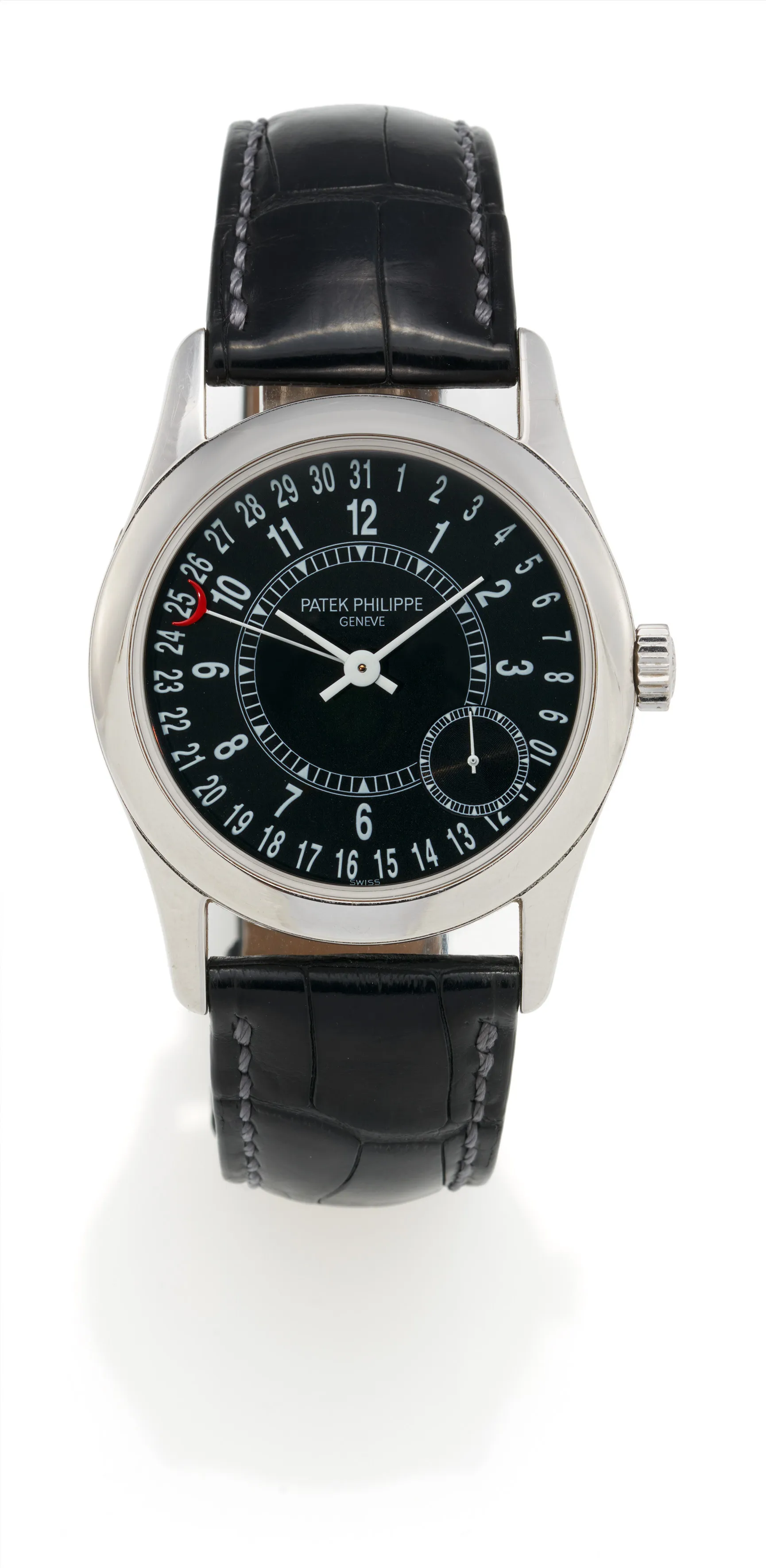 Patek Philippe Calatrava 6000G 40mm White gold Black