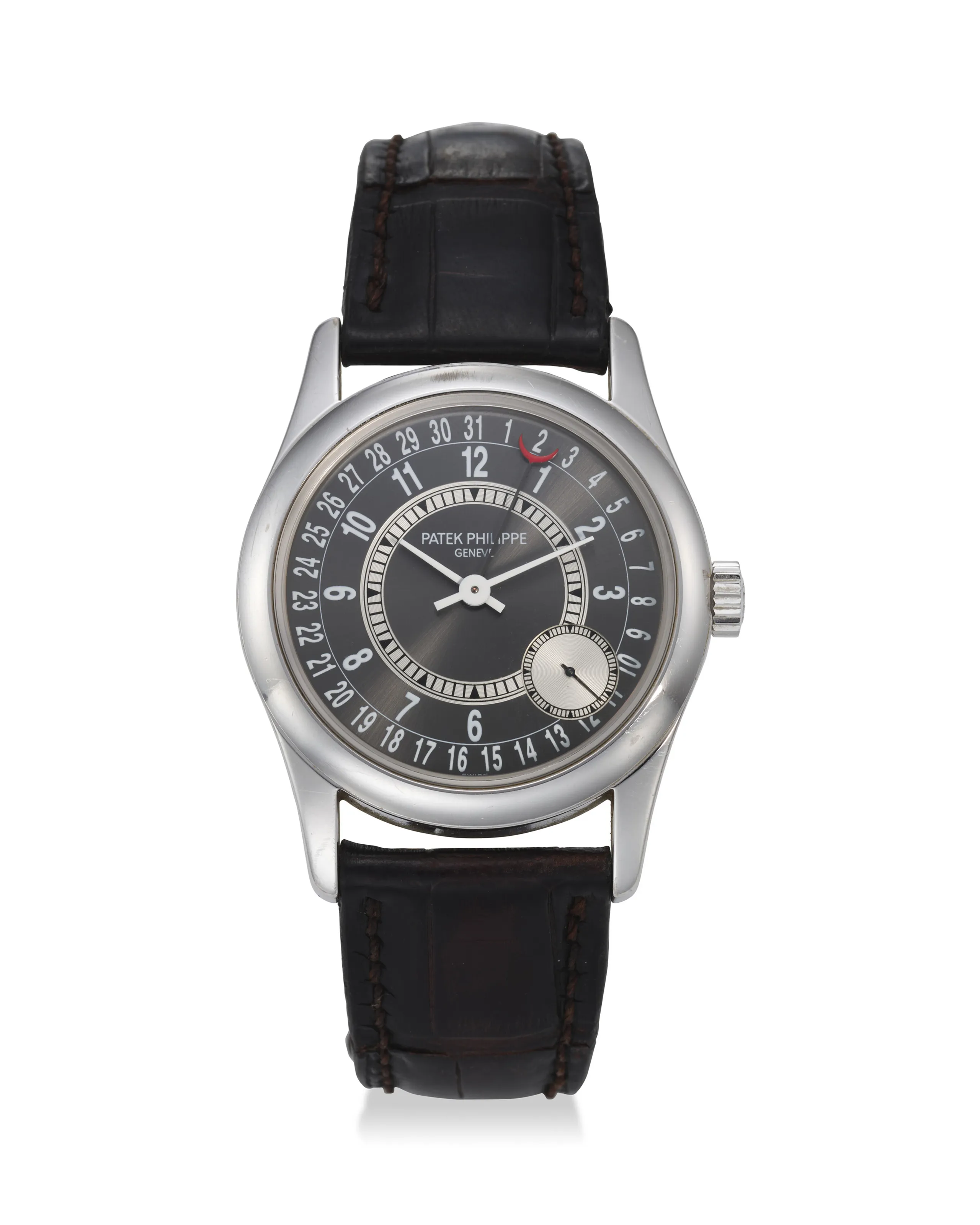 Patek Philippe Calatrava 6000G-010 37mm White gold Gray