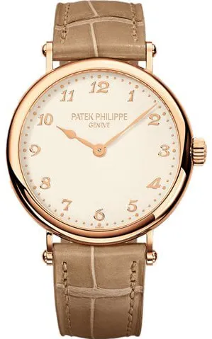 Patek Philippe Calatrava 7200R-001 34.5mm Rose gold Champagne