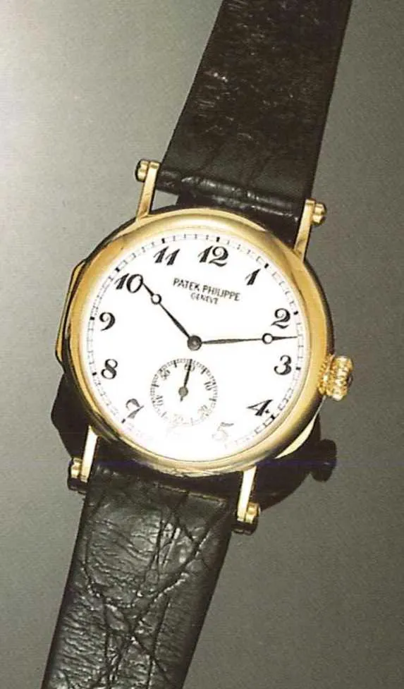 Patek Philippe Calatrava 3960 33mm Yellow gold White