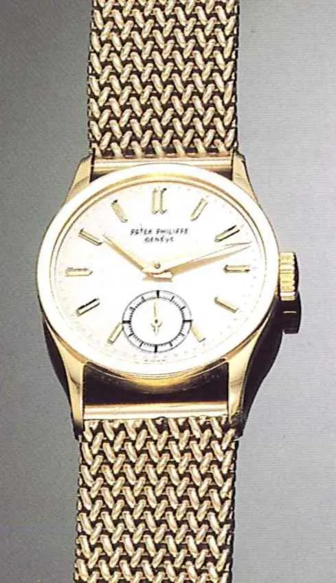 Patek Philippe Calatrava 30mm Yellow gold Silver