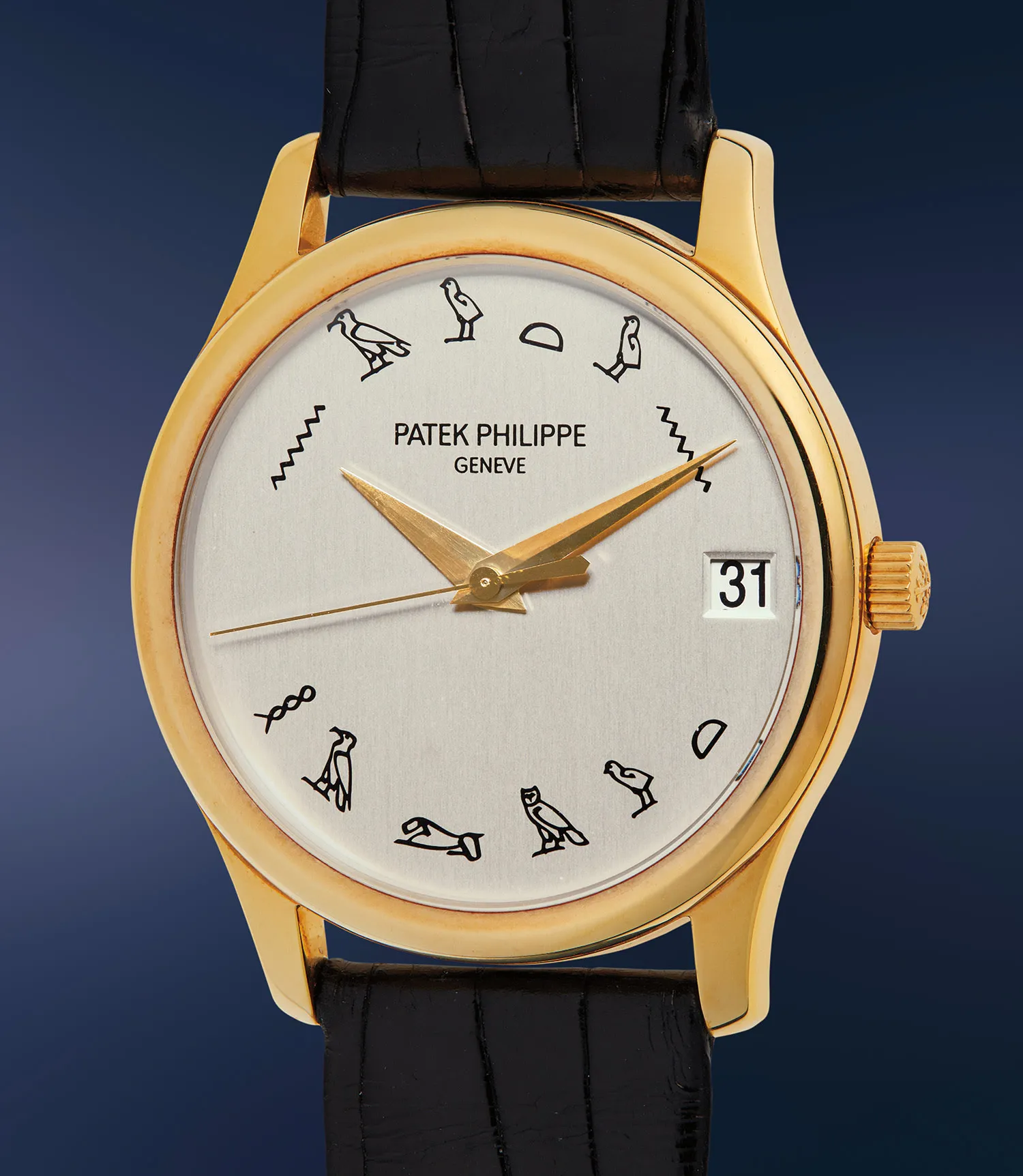 Patek Philippe Calatrava 3998J-013 34mm Yellow gold Cream