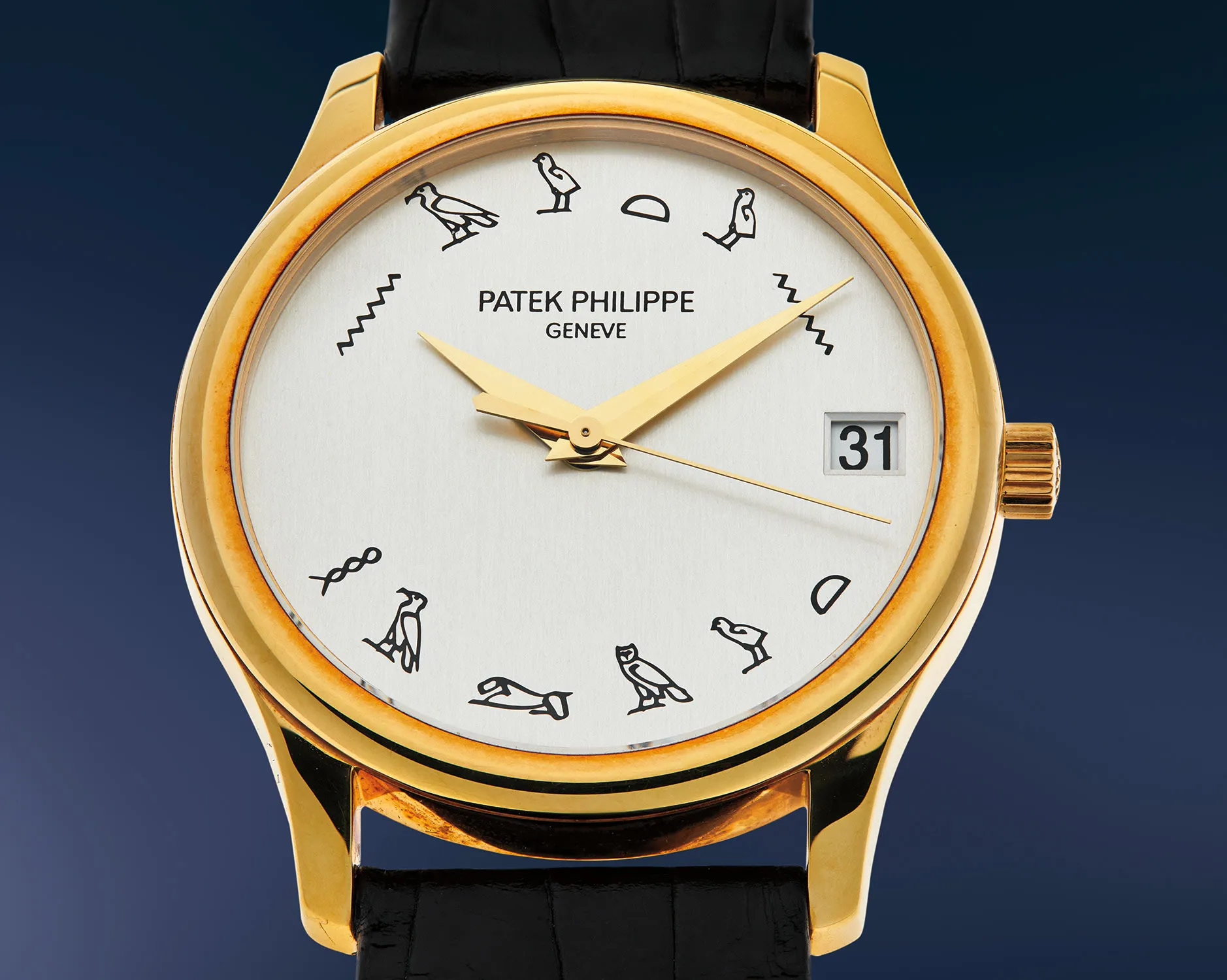 Patek Philippe Calatrava 3998J-013 34mm Yellow gold Cream 2