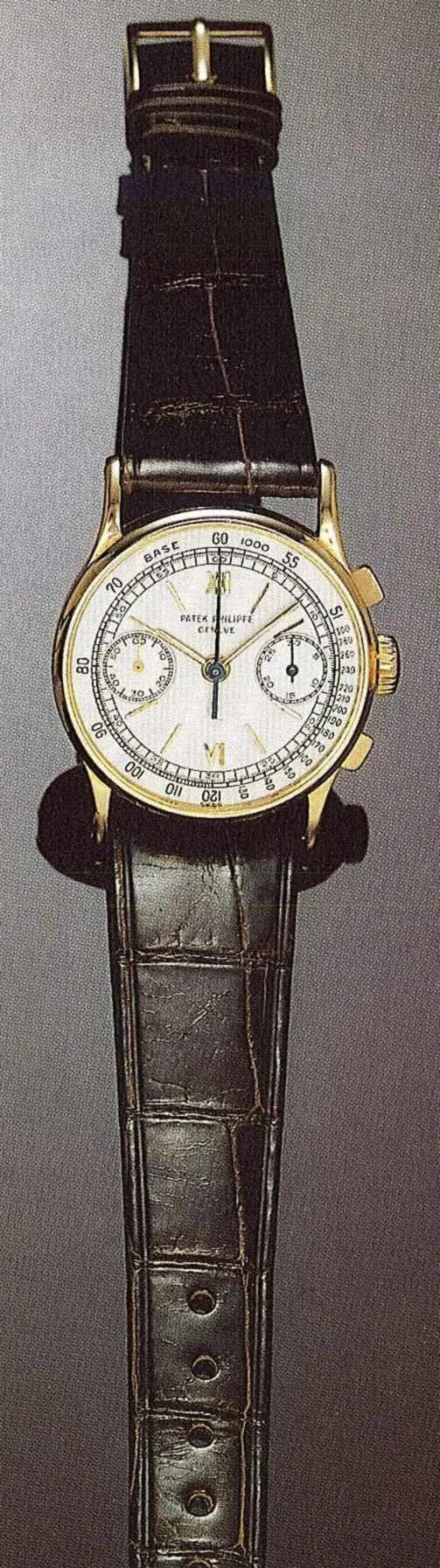 Patek Philippe Chronograph 130 33mm Rose gold Silver