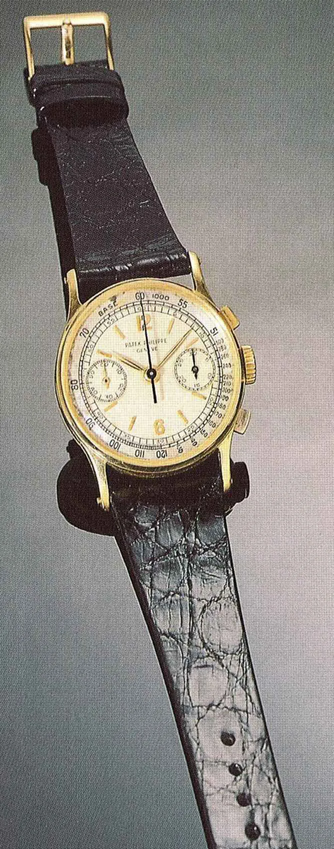 Patek Philippe Chronograph 130 33mm Yellow gold Silver