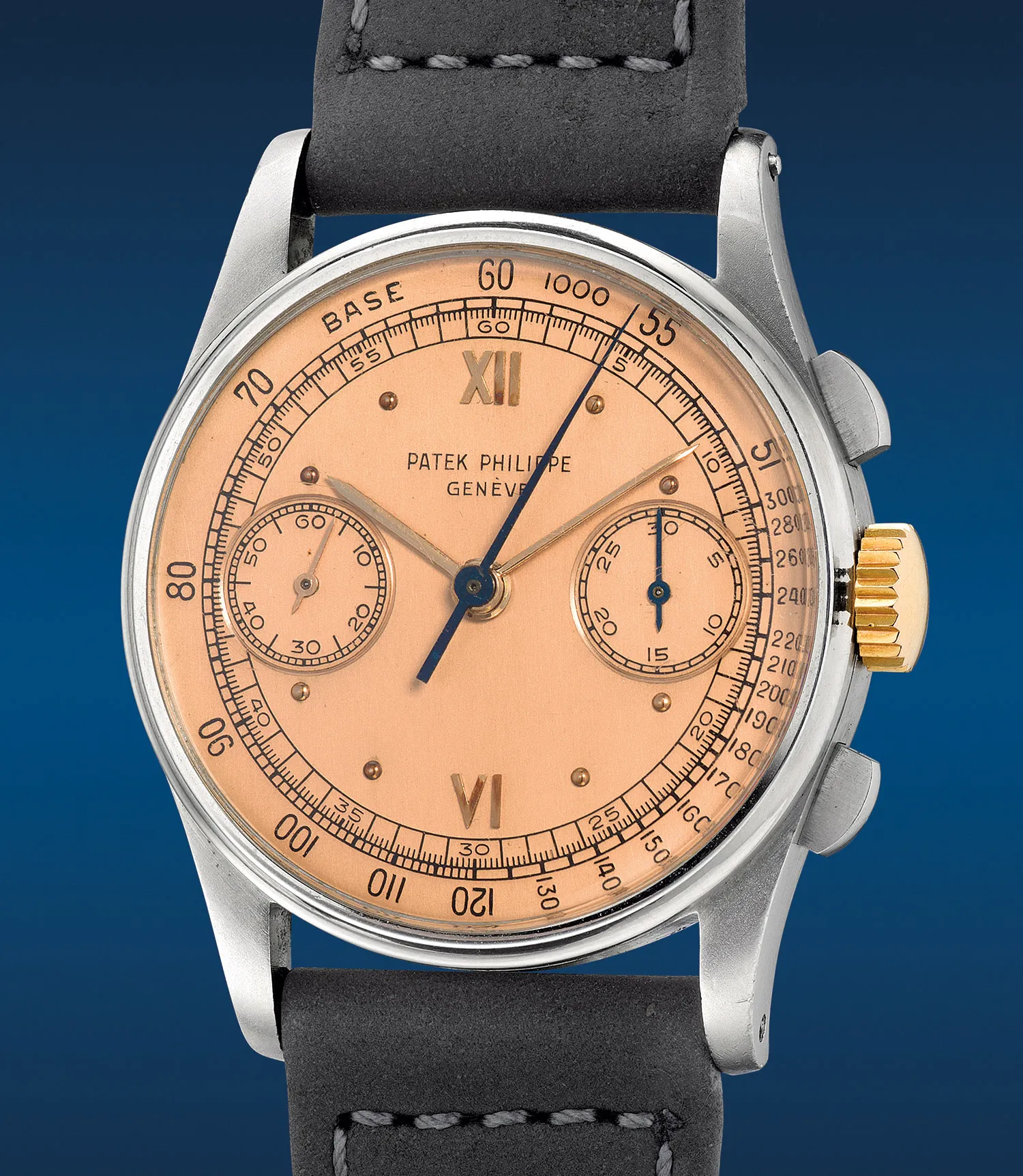 Patek Philippe Chronograph 130 33mm Salmon