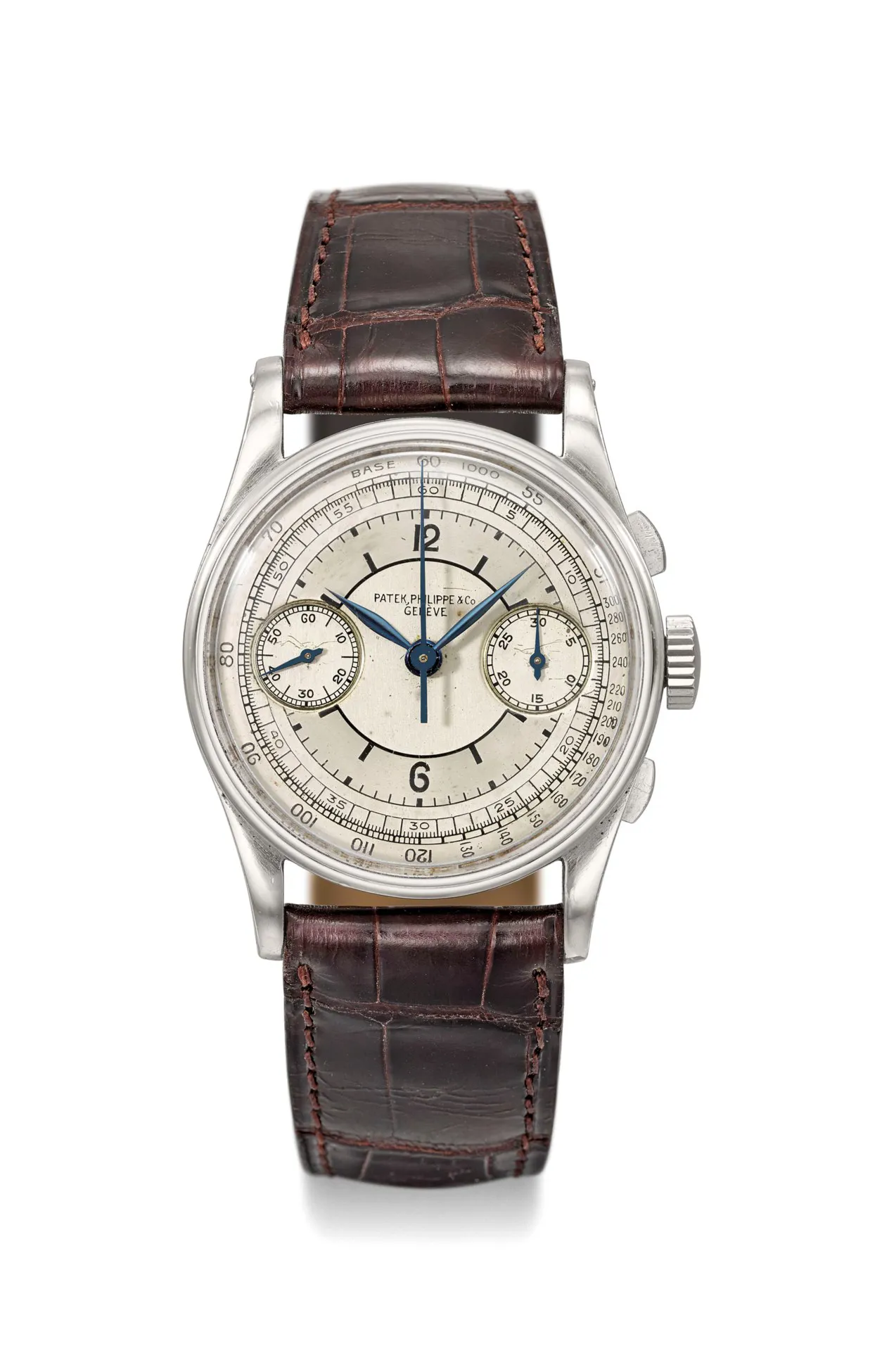 Patek Philippe Chronograph 130 33mm Stainless steel Silver