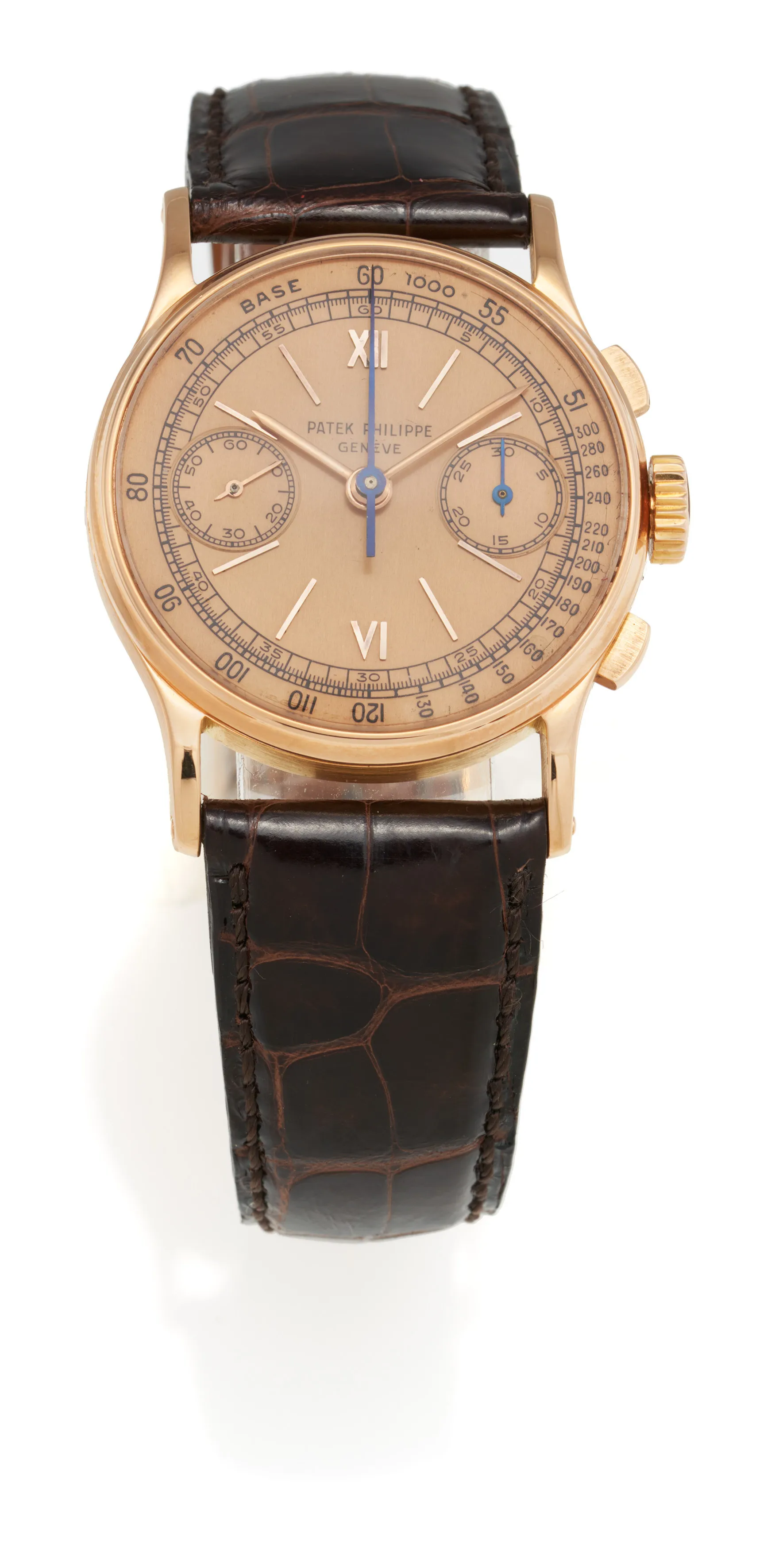 Patek Philippe Chronograph 130 35mm Rose gold Champagne