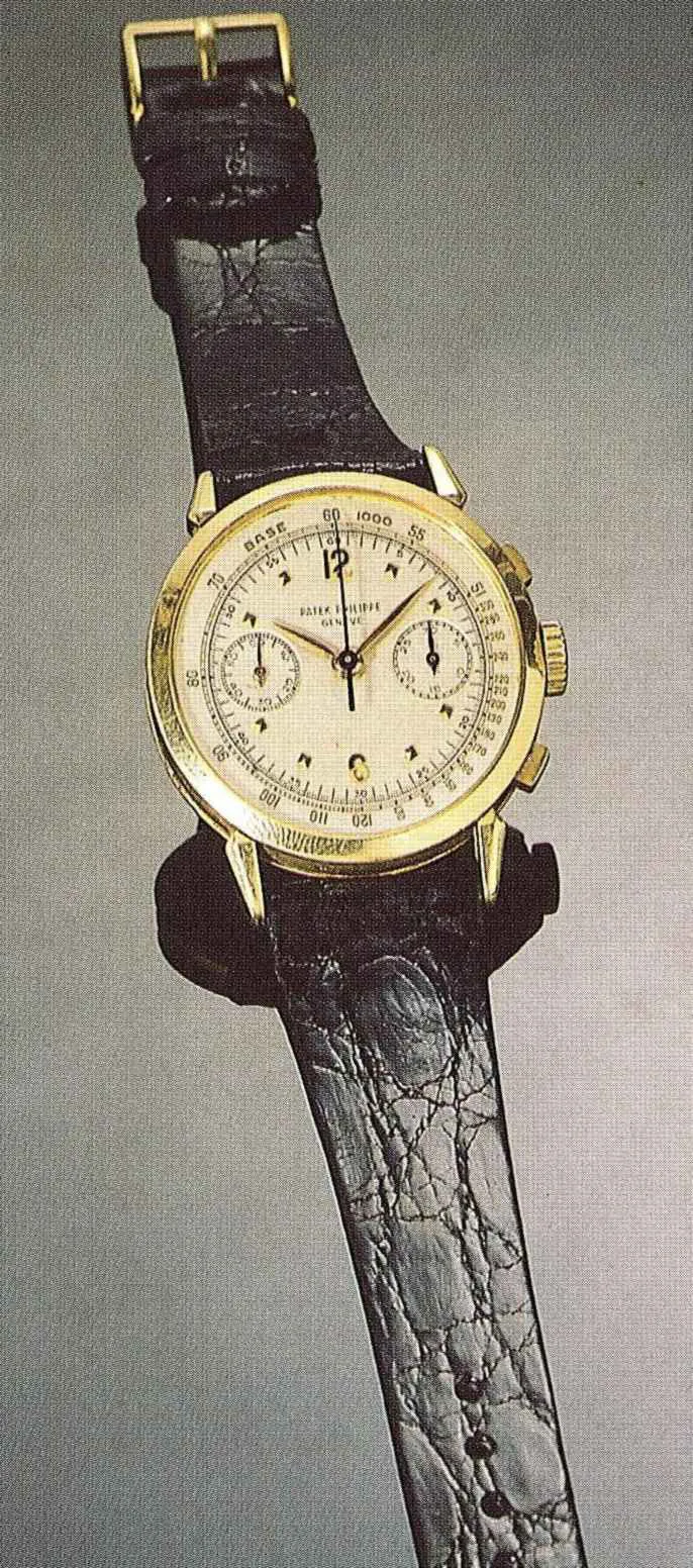 Patek Philippe Chronograph 1579 33mm Yellow gold Silver