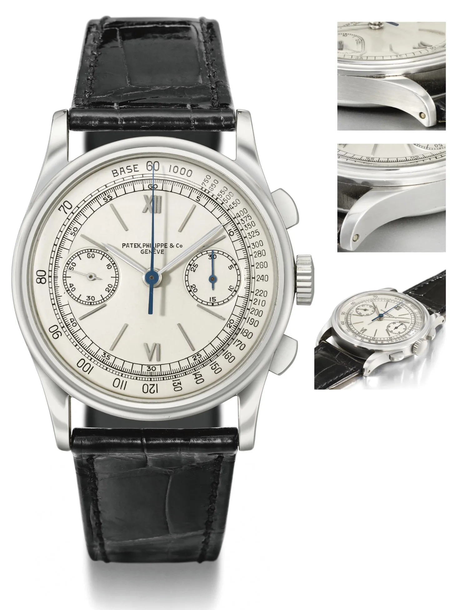 Patek Philippe Chronograph 530 36.5mm Stainless steel Silver