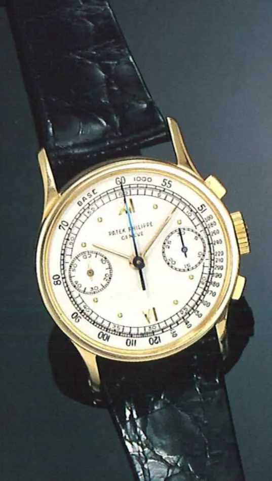 Patek Philippe Chronograph 533 33mm Rose gold Silver