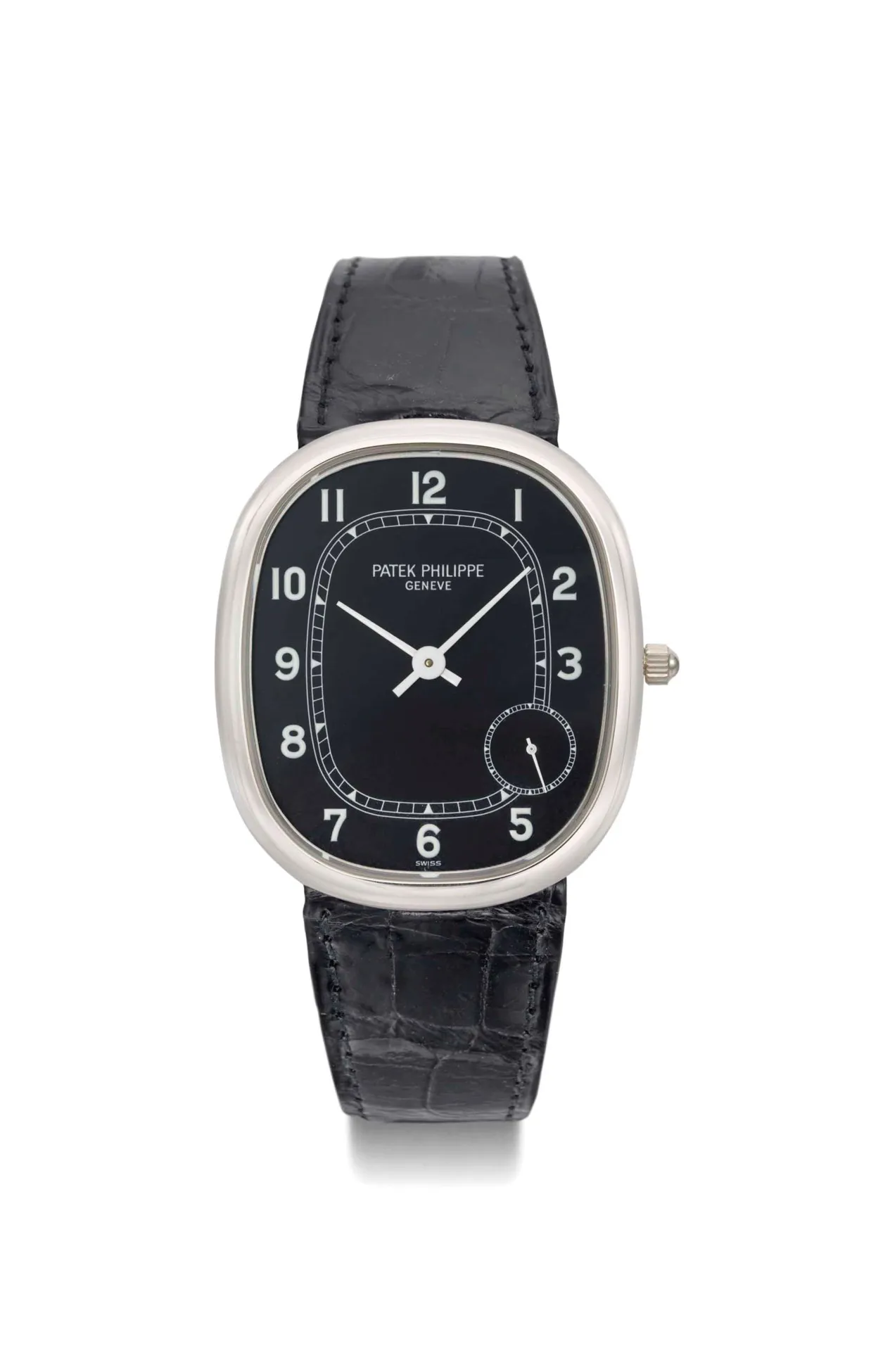 Patek Philippe Golden Ellipse 5028 31mm White gold Black