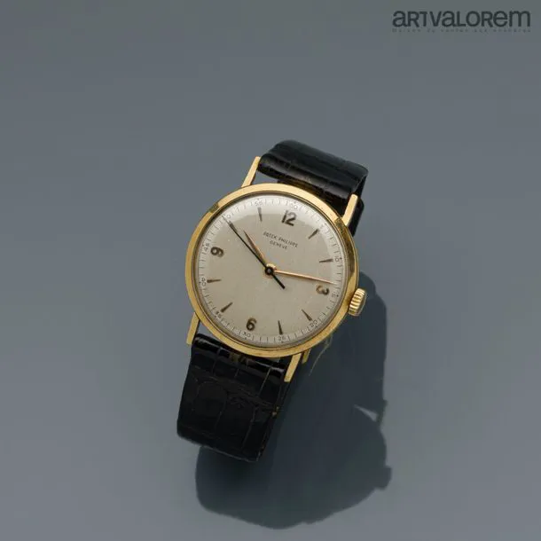 Patek Philippe Calatrava 1578 35mm Yellow gold Champagne