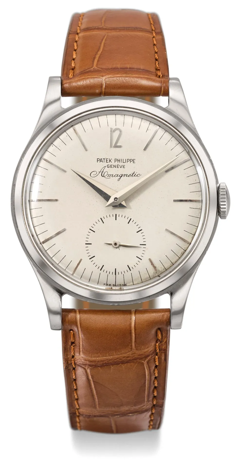 Patek Philippe 2509 35mm Stainless steel White