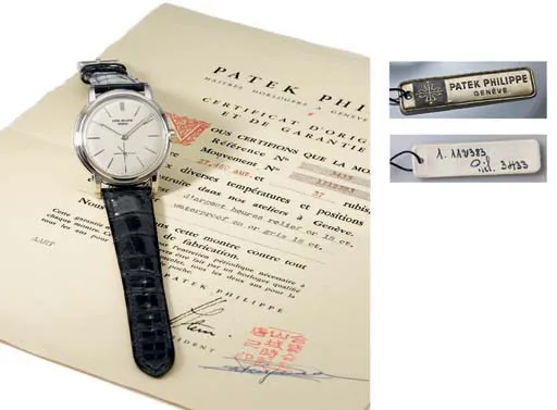 Patek Philippe Calatrava 3433 36mm White gold White