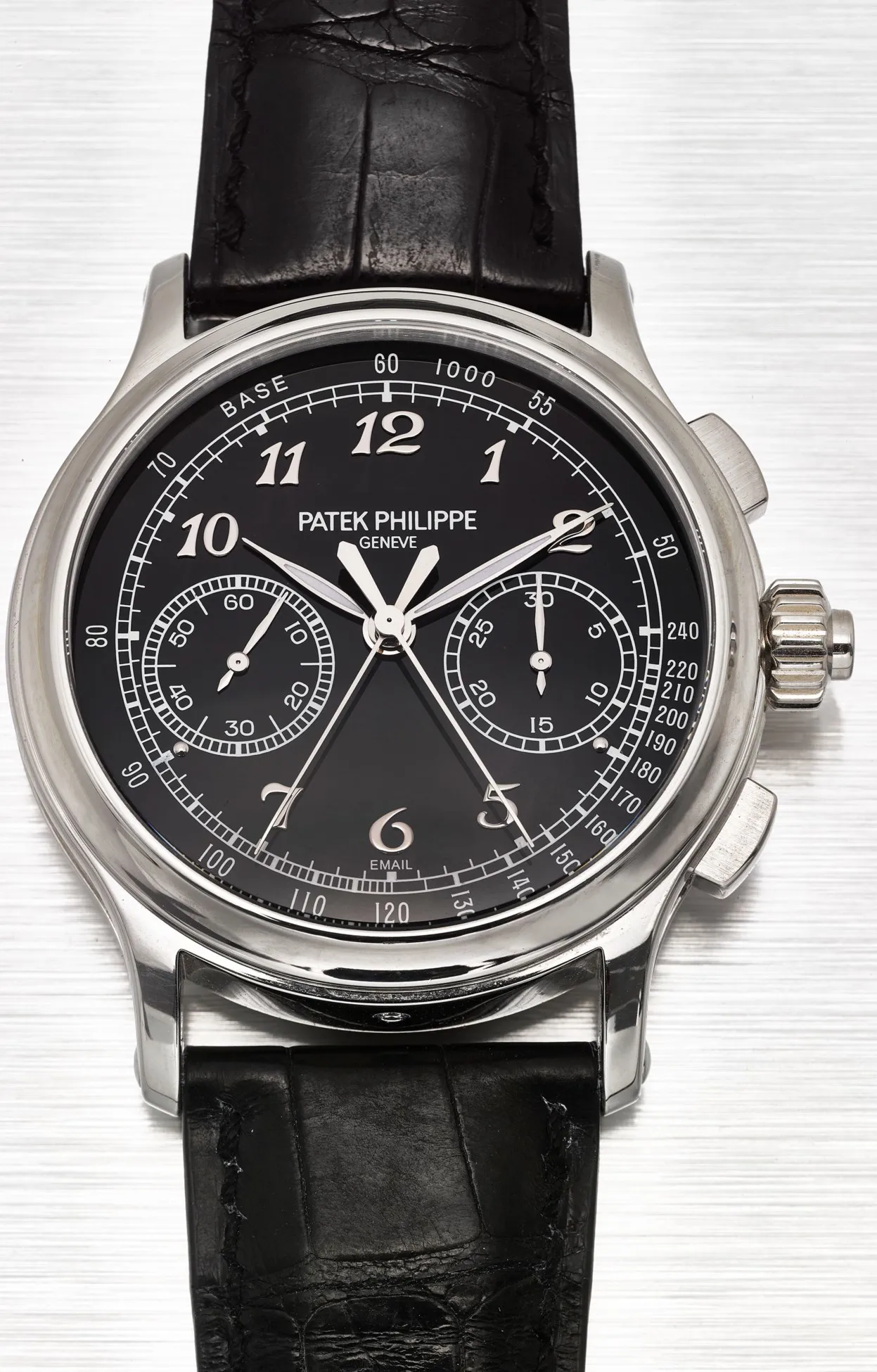 Patek Philippe Split-Seconds Chronograph 5370P-001 40mm Platinum Black