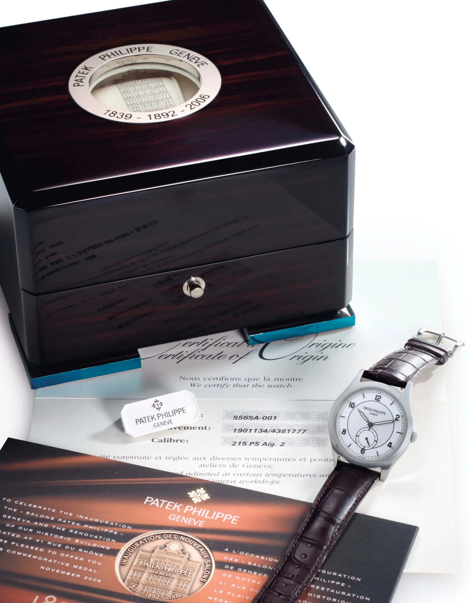 Patek Philippe Calatrava 5565A 36mm Stainless steel Silver