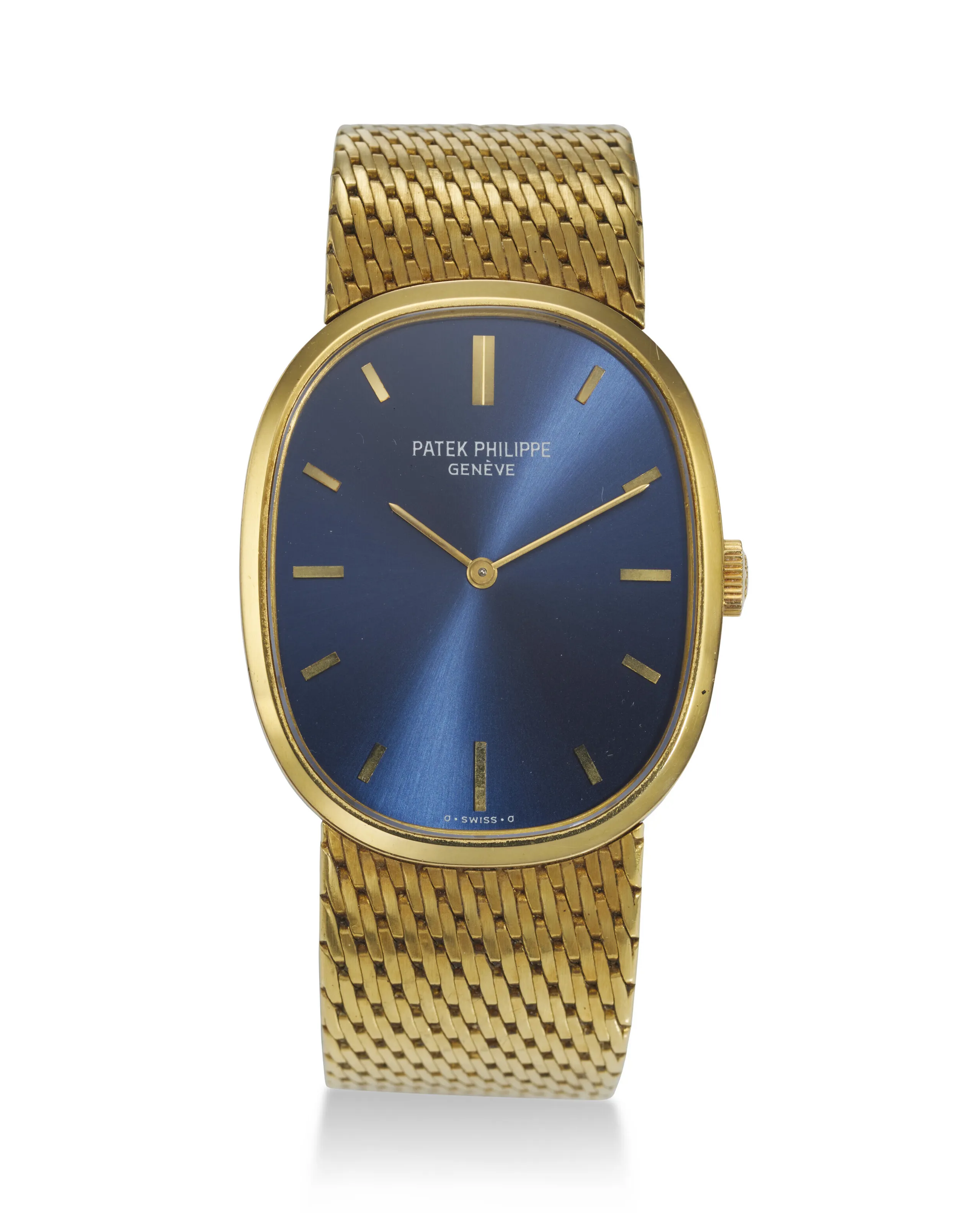 Patek Philippe Golden Ellipse 3748/1 27mm Yellow gold Blue