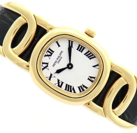 Patek Philippe Golden Ellipse 4830J 23mm Yellow gold White