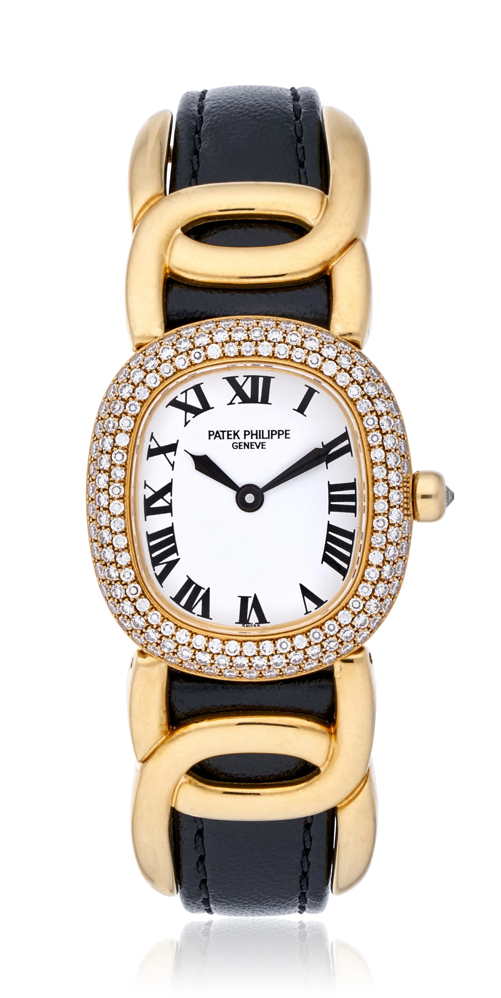 Patek Philippe Golden Ellipse 4831 23mm 18k gold White