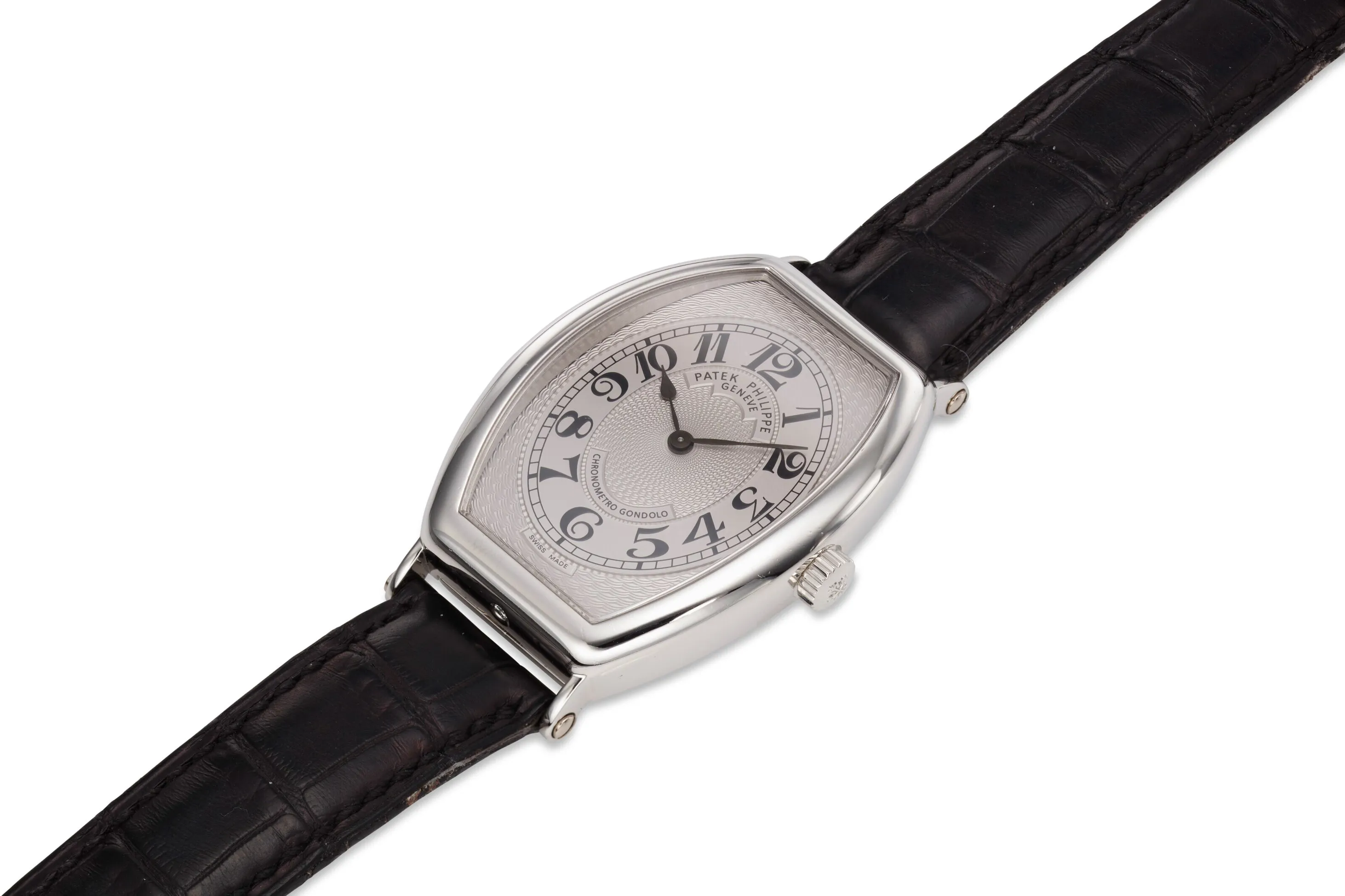 Patek Philippe Gondolo 5098P-001 32mm Platinum Silver 3