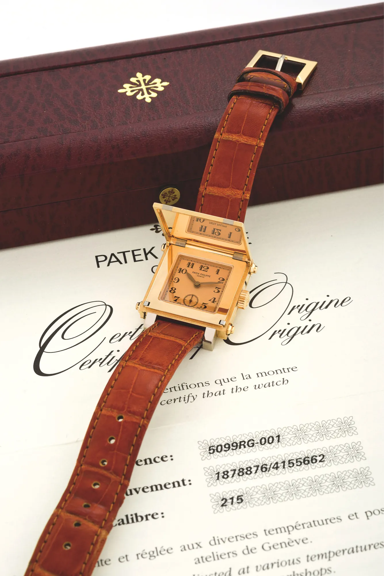 Patek Philippe Gondolo 5099 28mm Rose gold Rose gold