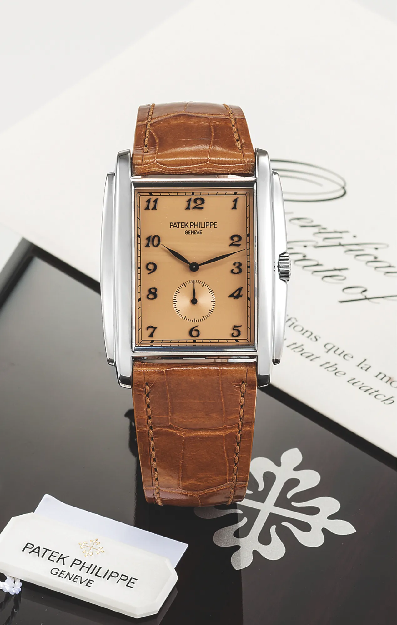 Patek Philippe Gondolo 5124g 33mm White gold Copper