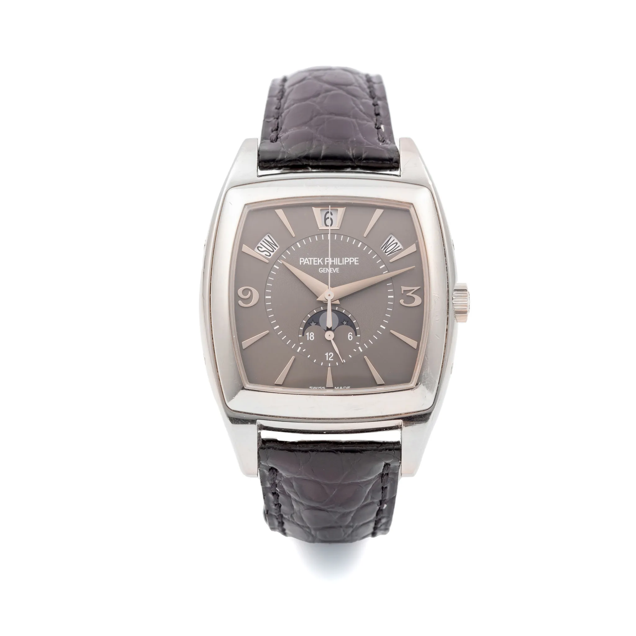 Patek Philippe Gondolo 5135G-010 38mm White gold Gray