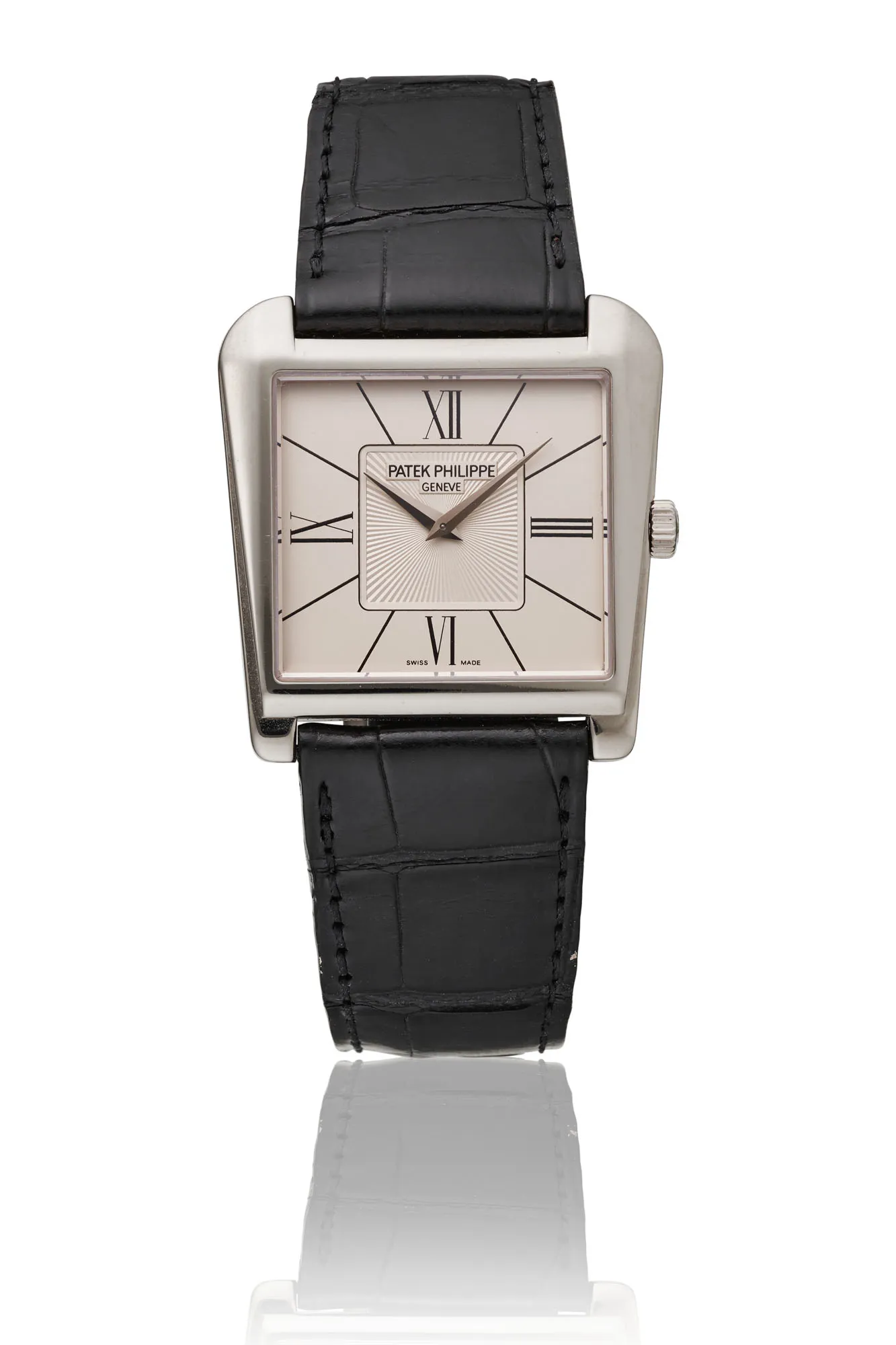 Patek Philippe Gondolo 5489G 32.3mm White gold Opaline silvered