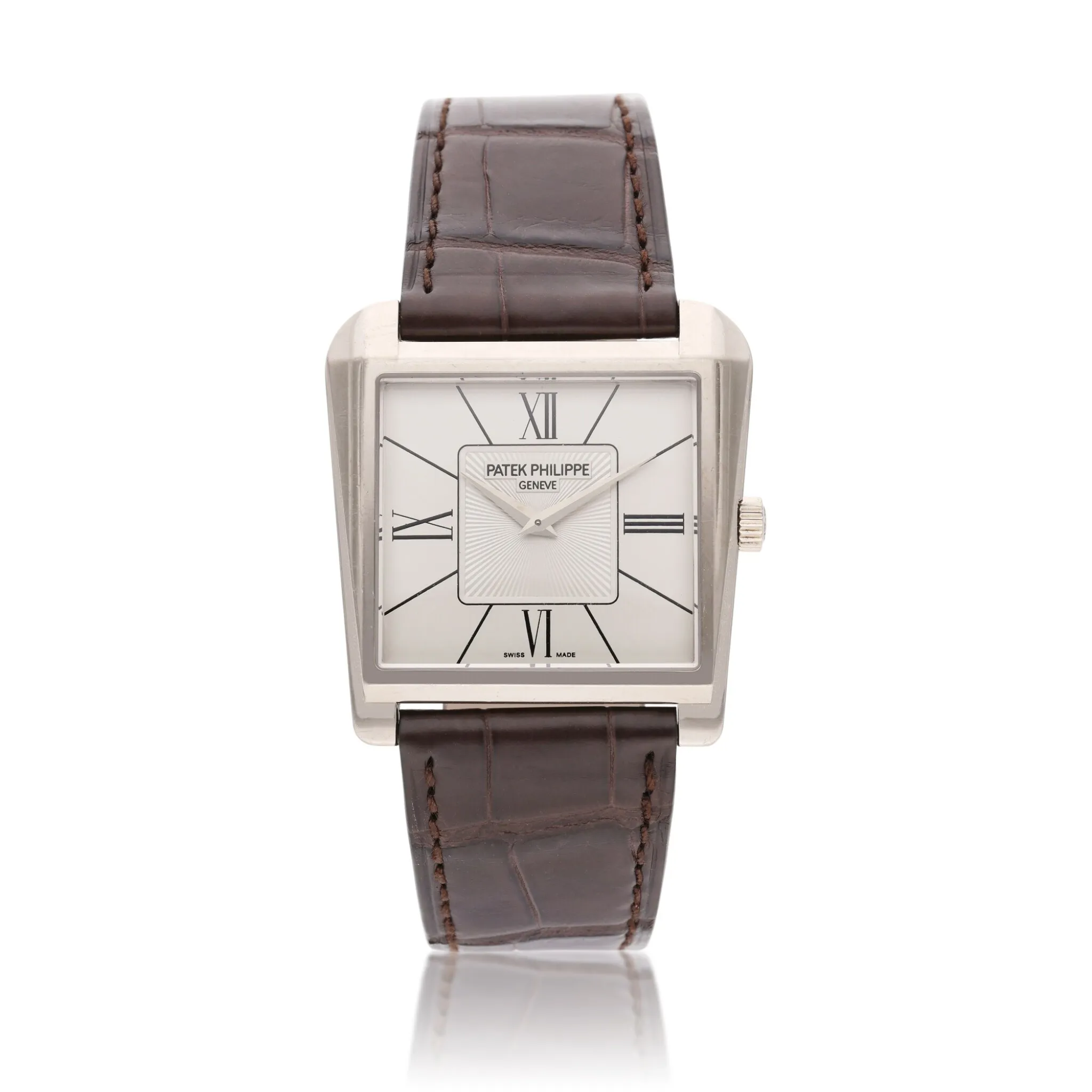 Patek Philippe Gondolo 5489 32.5mm White gold Silver