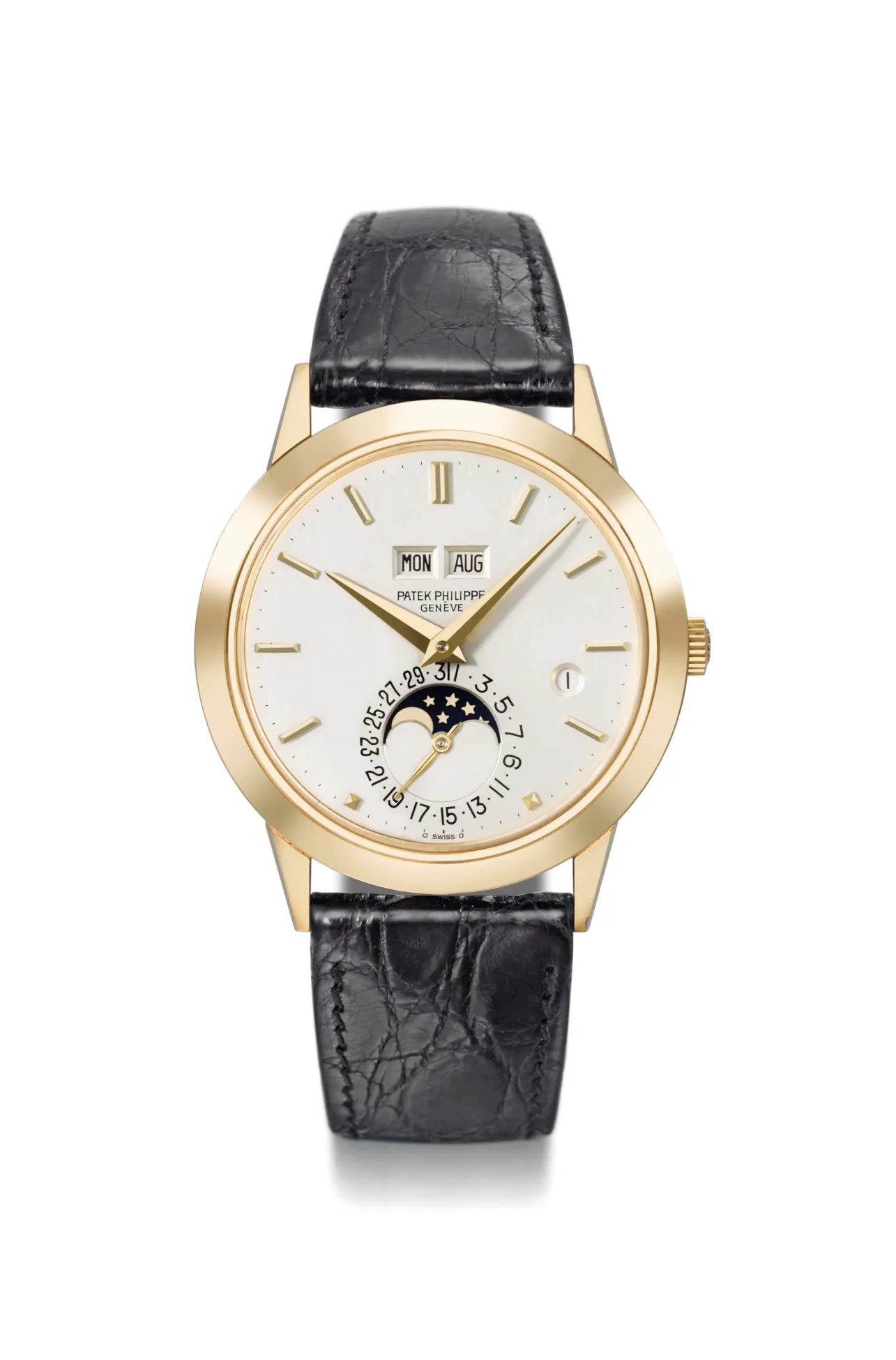 Patek Philippe Grand Complications 3450 37.5mm Yellow gold Silver