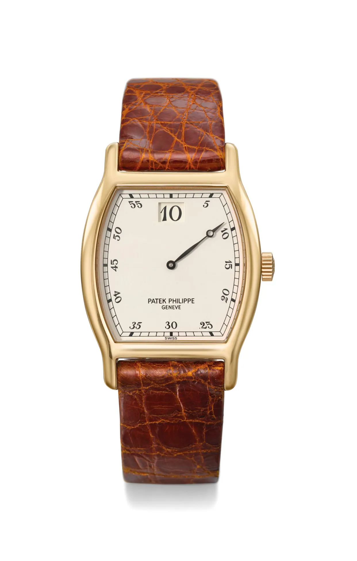 Patek Philippe JUMP HOUR 3969 28mm Rose gold Silvered