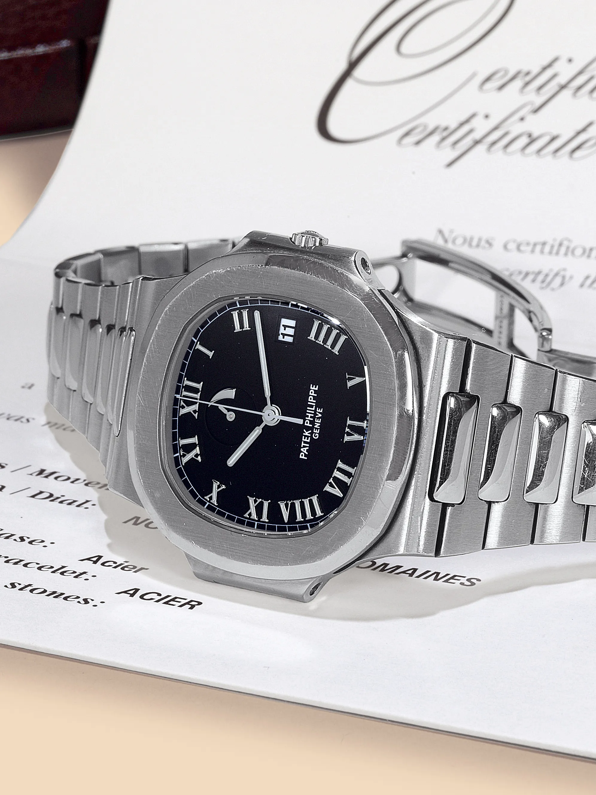 Patek Philippe Nautilus 3710/1A 42mm Stainless steel Black