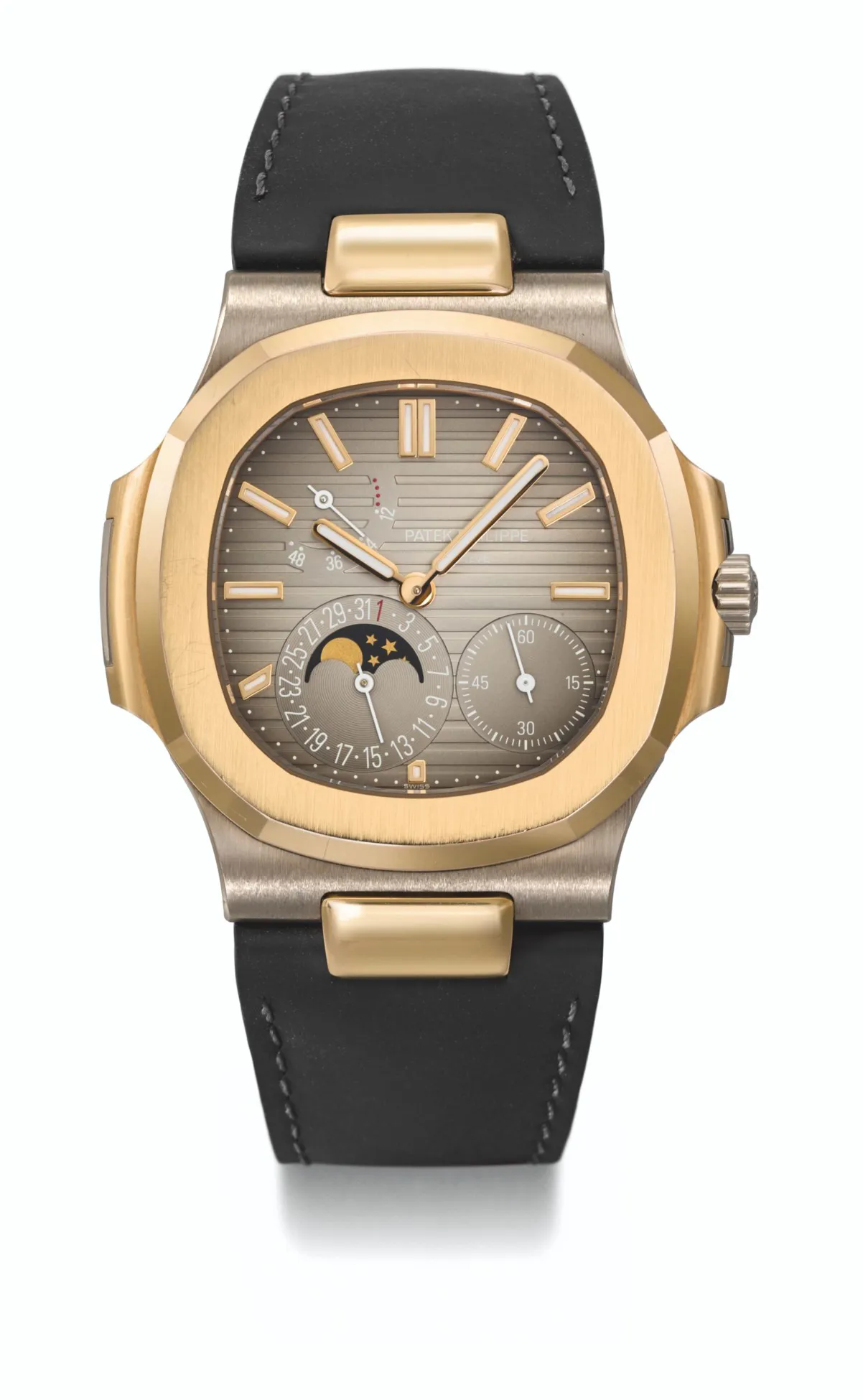 Patek Philippe Nautilus 5712GR 42mm Yellow gold Grey