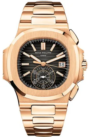 Patek Philippe Nautilus 5980/1R-001 40.5mm Rose gold Black