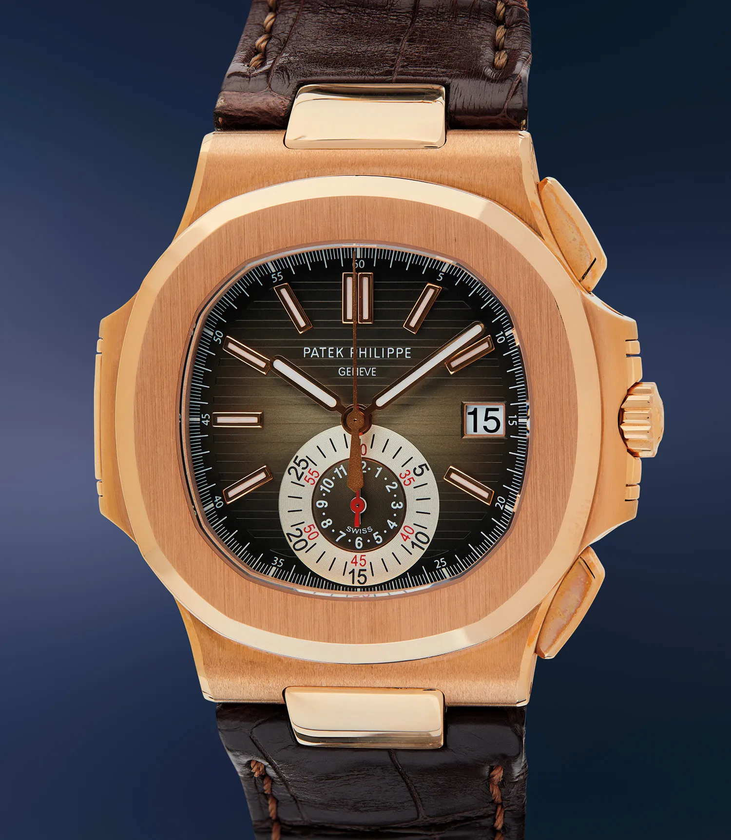 Patek Philippe Nautilus 5980R 43.5mm Brown