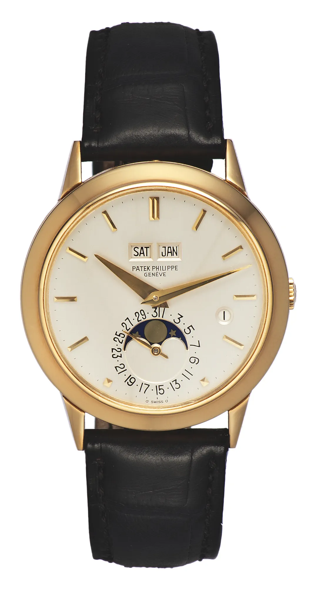 Patek Philippe Grand Complications 3450 38mm Yellow gold Silver