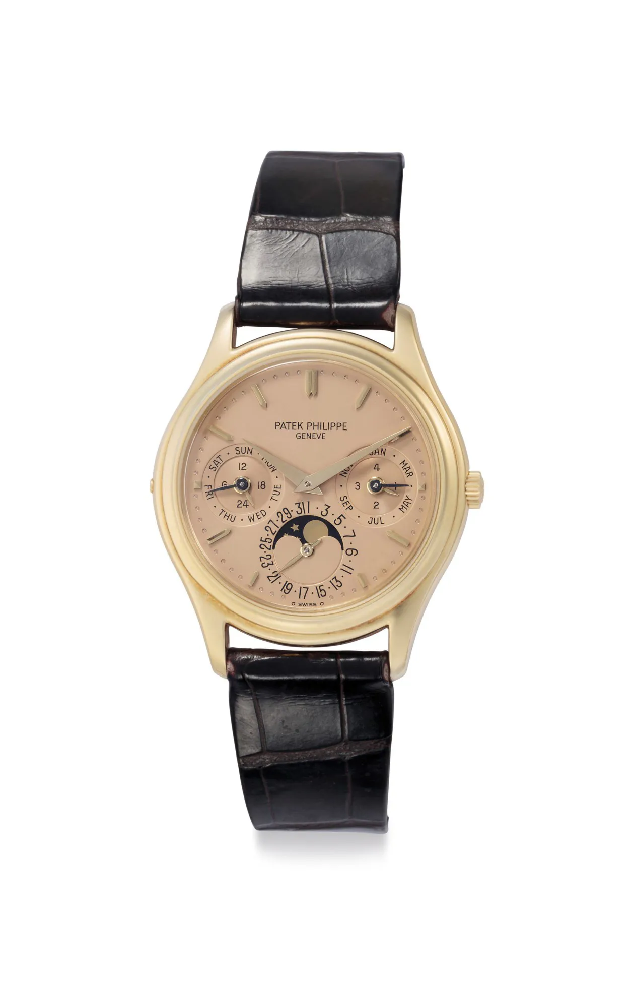 Patek Philippe Perpetual Calendar 3941J 36mm Yellow gold Gilt