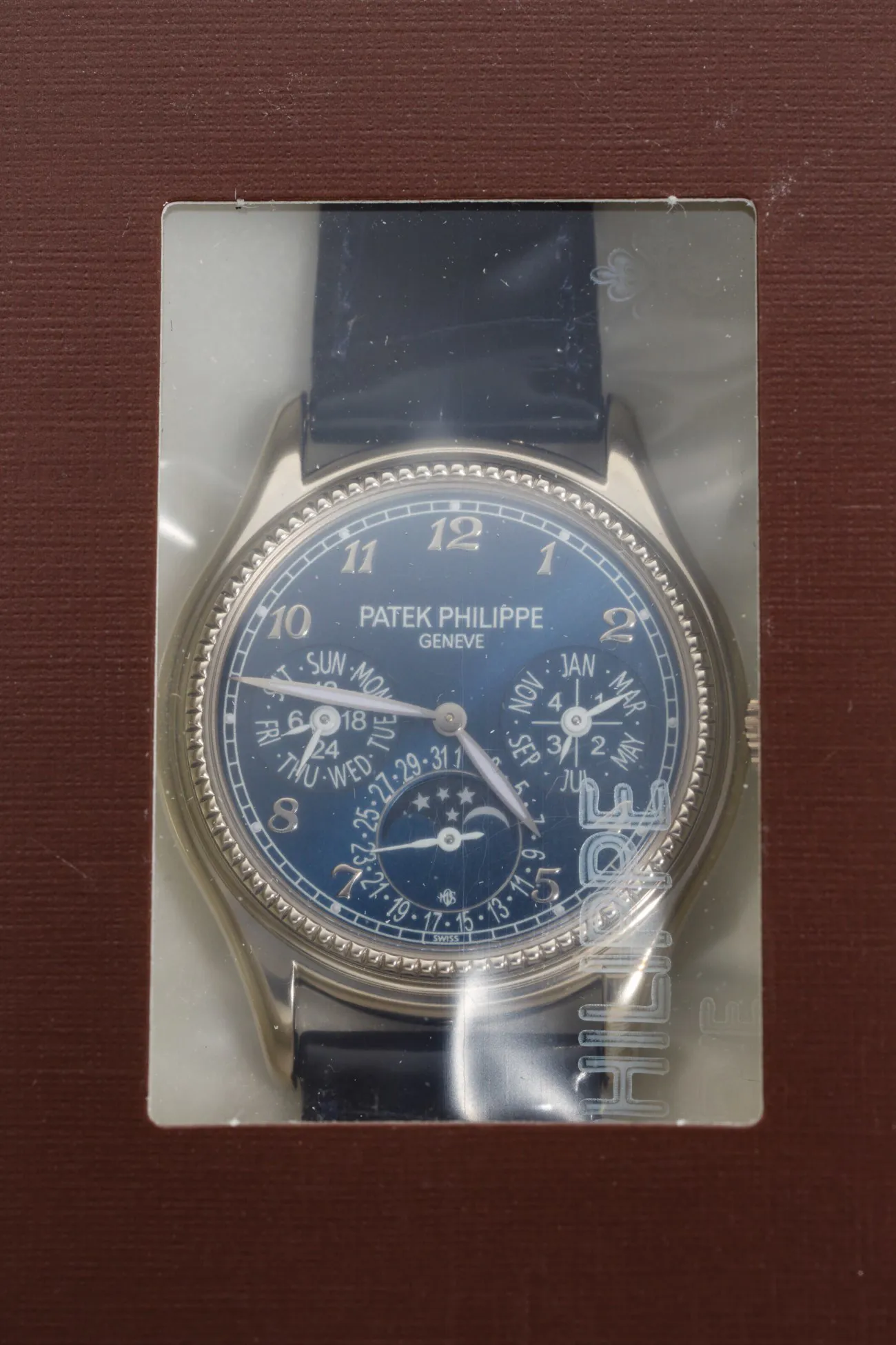 Patek Philippe Perpetual Calendar 5038 36mm White gold Blue