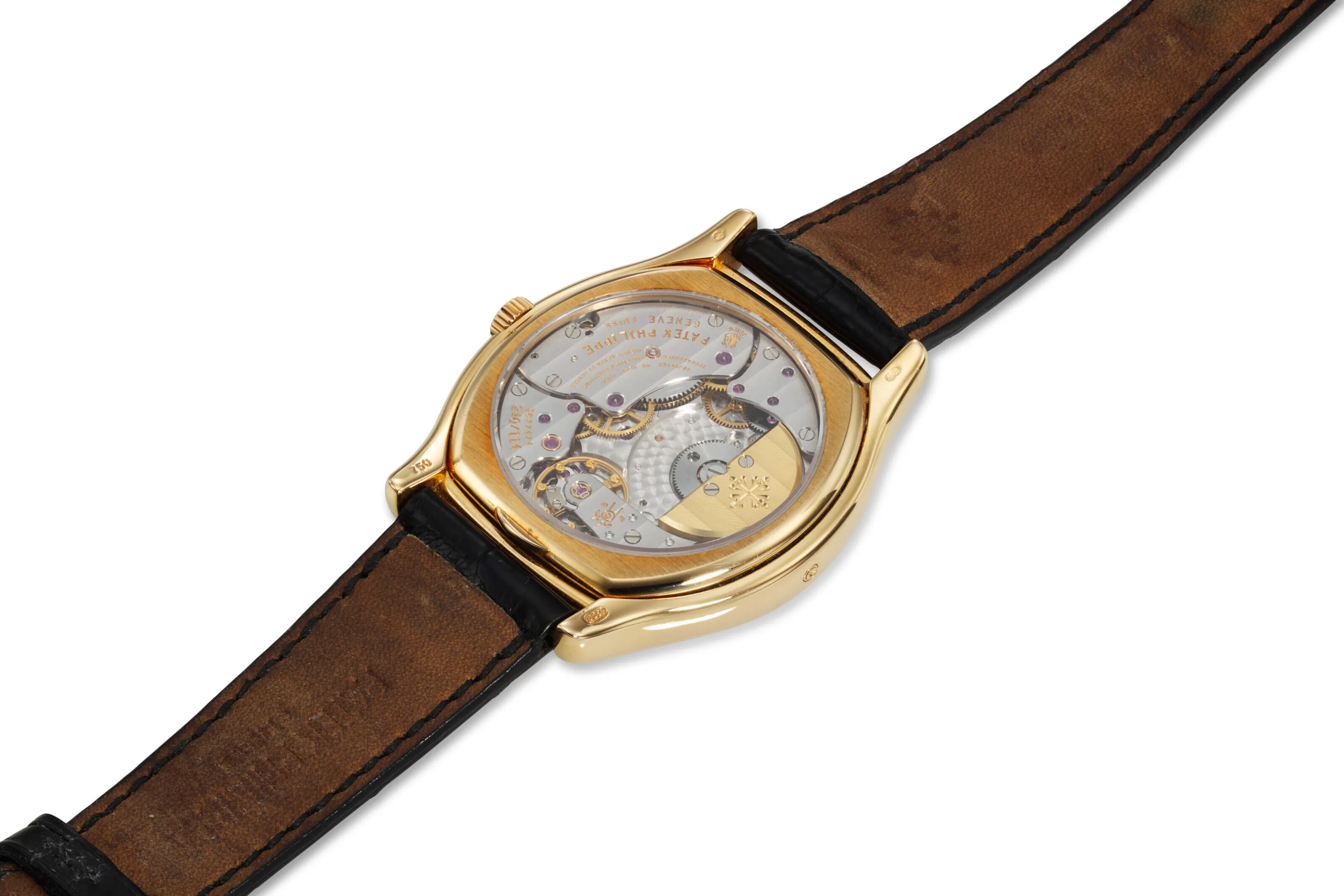 Patek Philippe Perpetual Calendar 5040J 39mm Yellow gold Silver 2