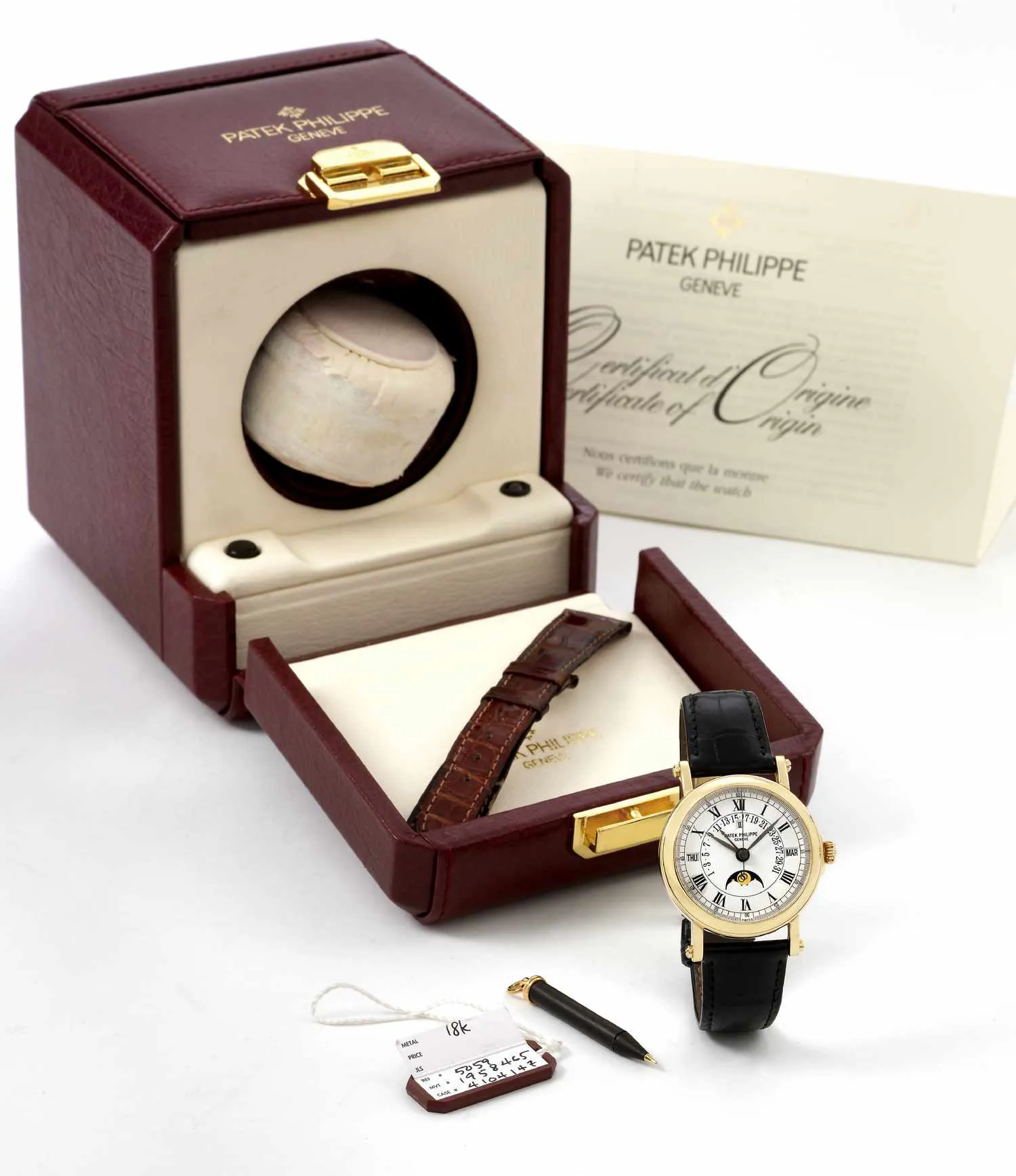 Patek Philippe Perpetual Calendar 5059J 36mm Yellow gold White