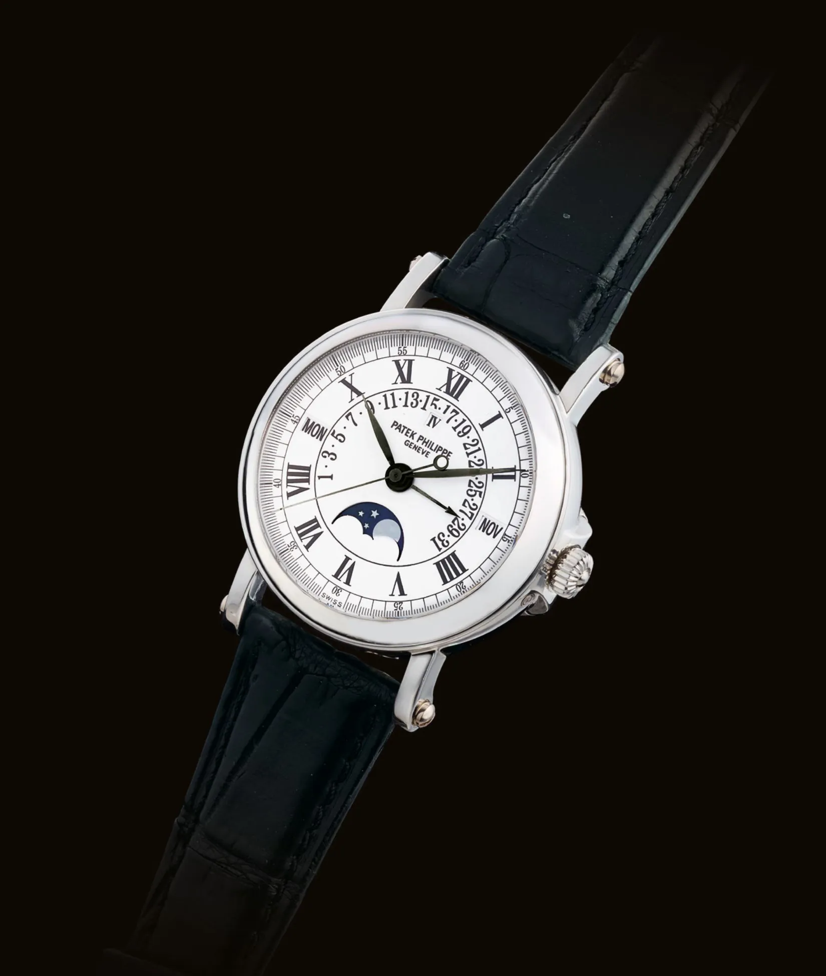 Patek Philippe Perpetual Calendar 5059P 36mm Platinum White